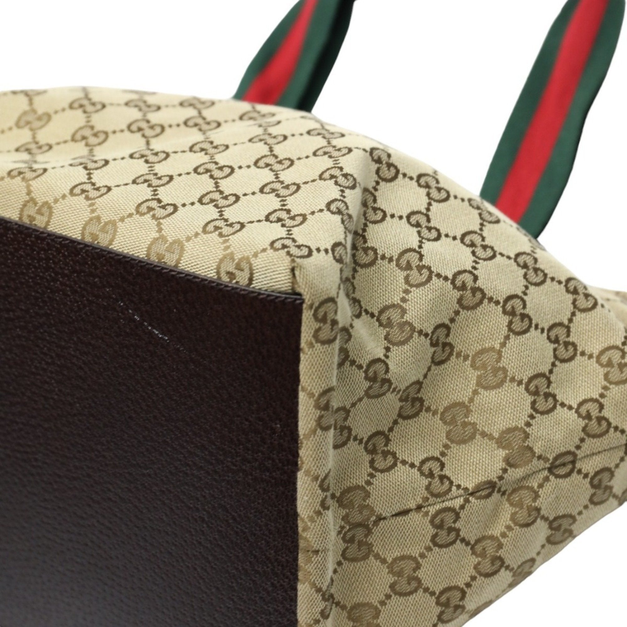 Gucci Beige Handbag Tote Bag (Pre-Owned)