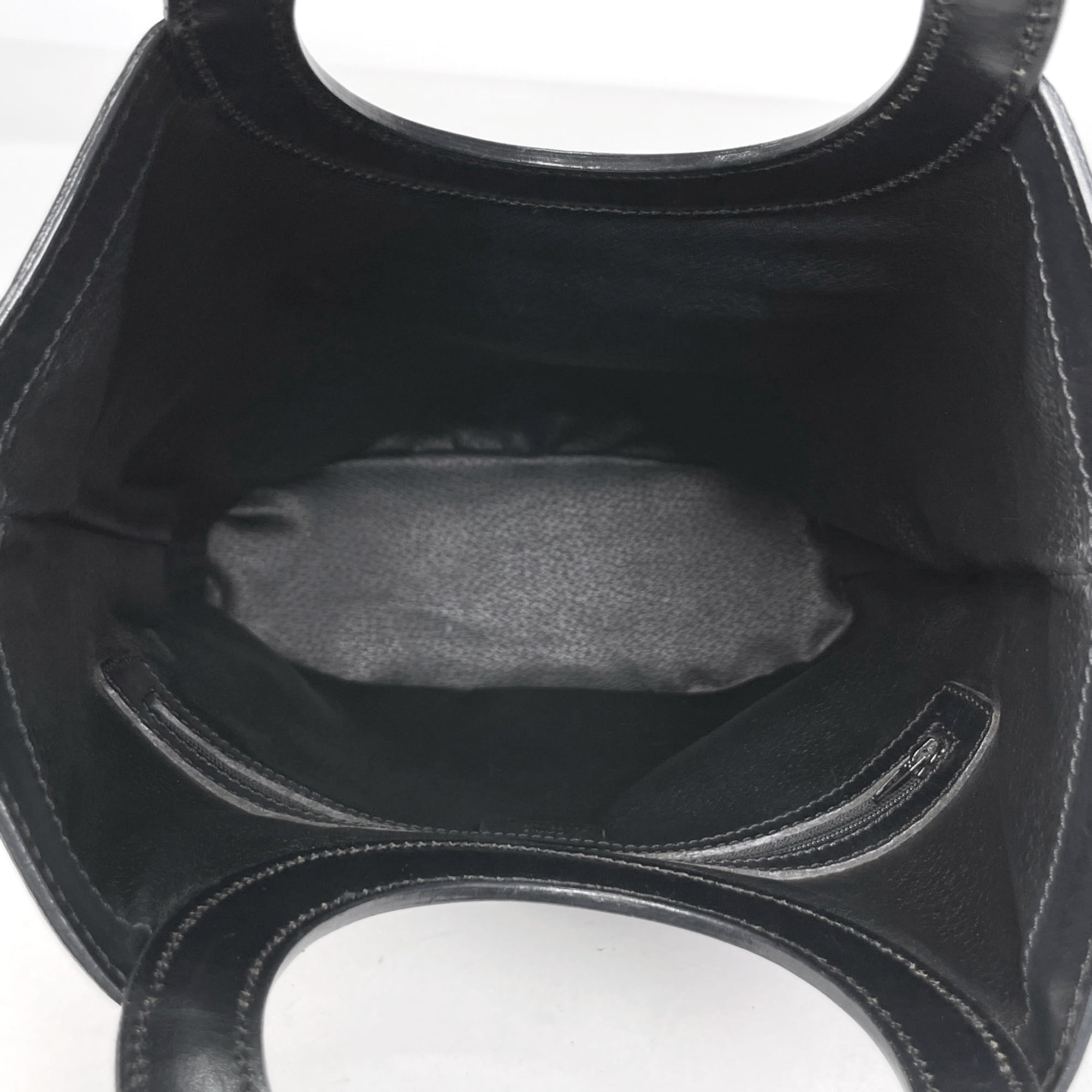 Celine Black Brown Coated Canvas Leather Handbag (Pre-Owned)