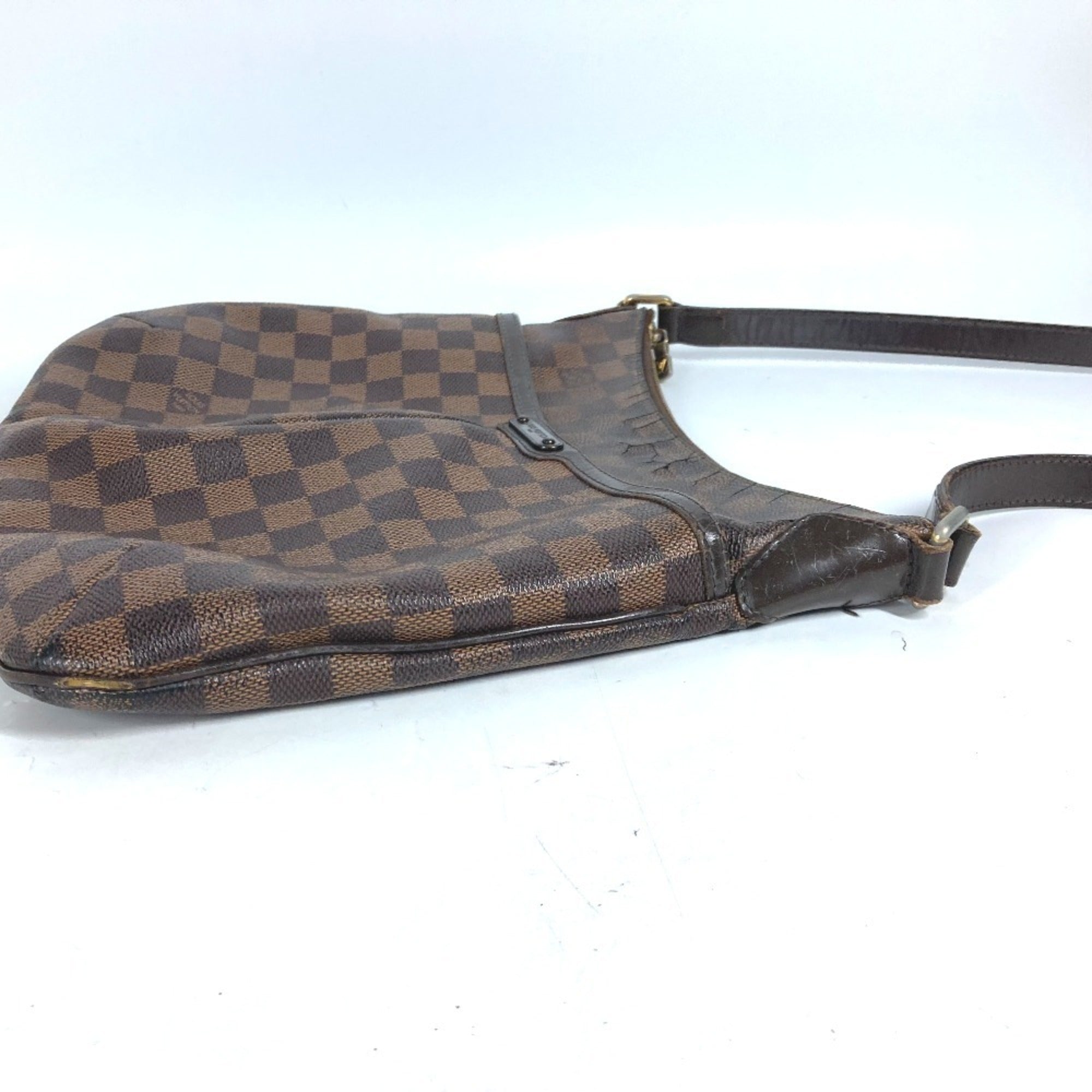 Louis Vuitton Brown Damier Canvas Ebene Damier Canvas Shoulder Bag (Pre-Owned)