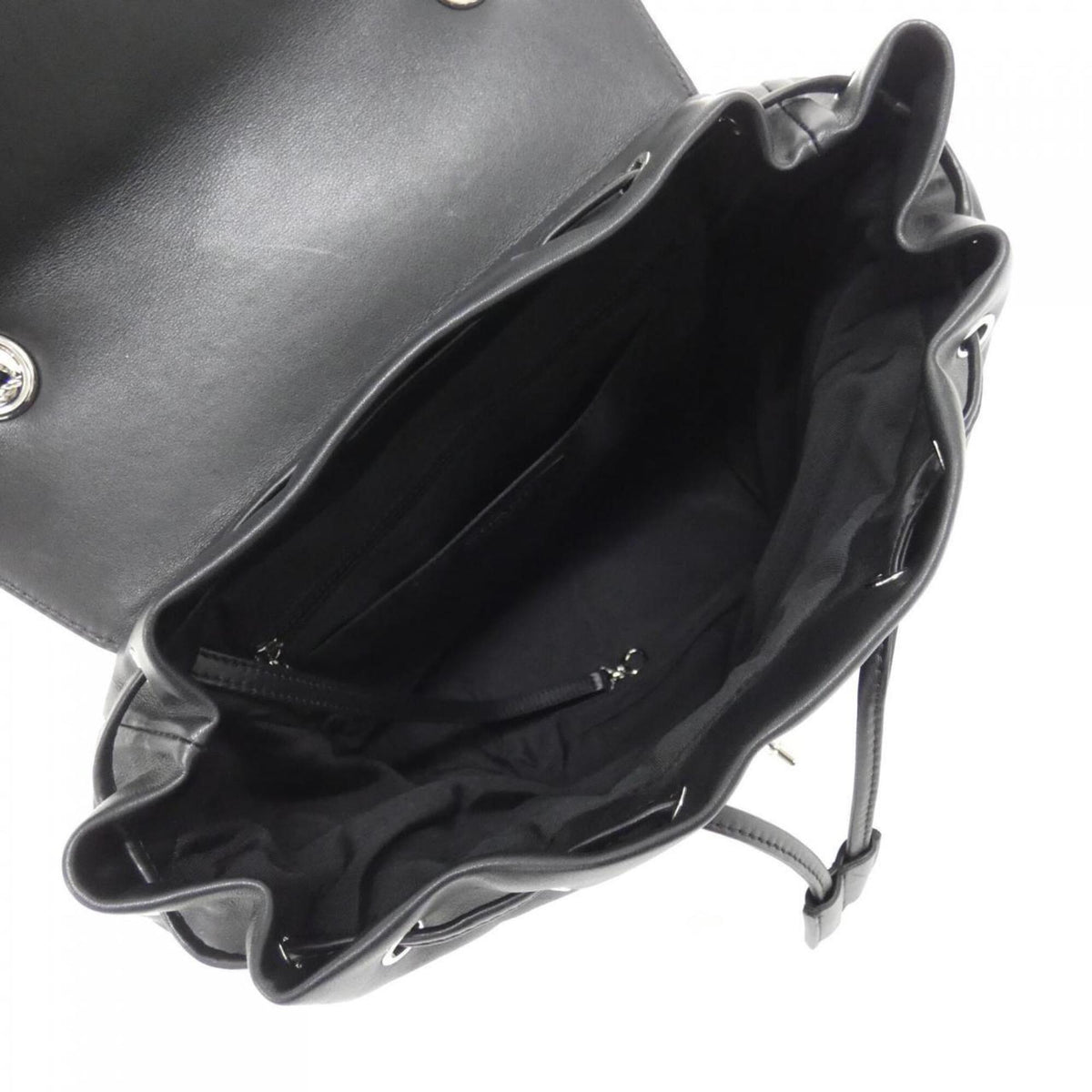 Chanel Black Leather Backpack (Pre-Owned)