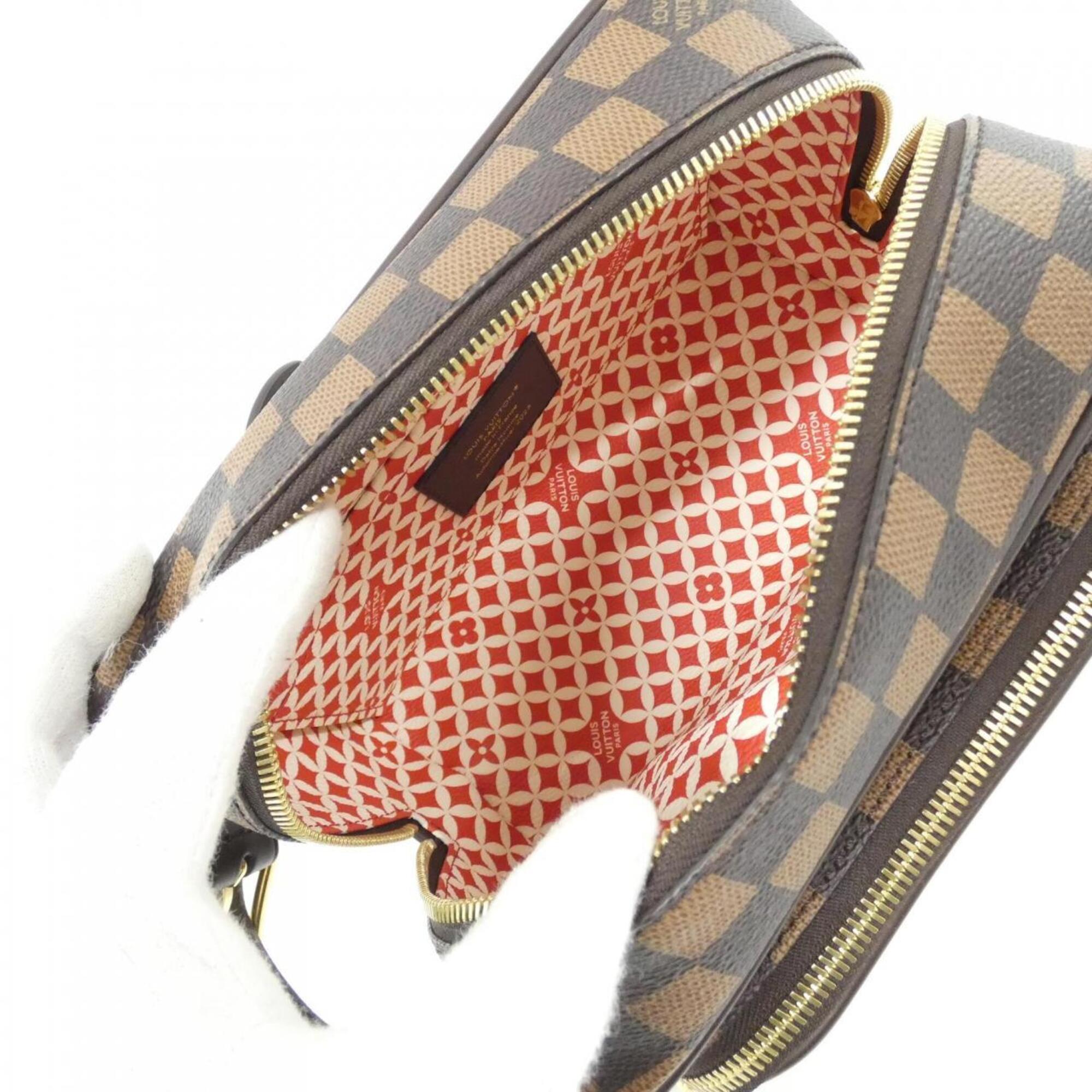 Louis Vuitton Ebene Coated Canvas Pouch (Pre-Owned)