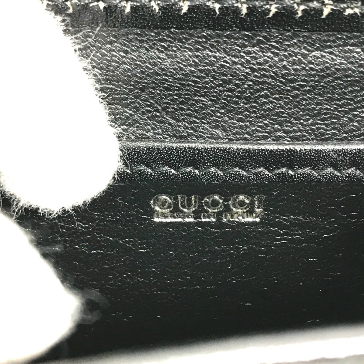 Gucci Black Leather Shoulder Bag (Pre-Owned)