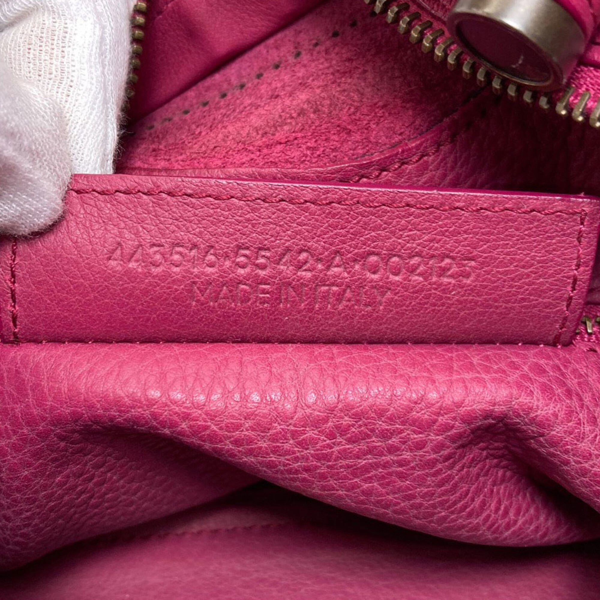 Balenciaga Pink Leather Handbag (Pre-Owned)
