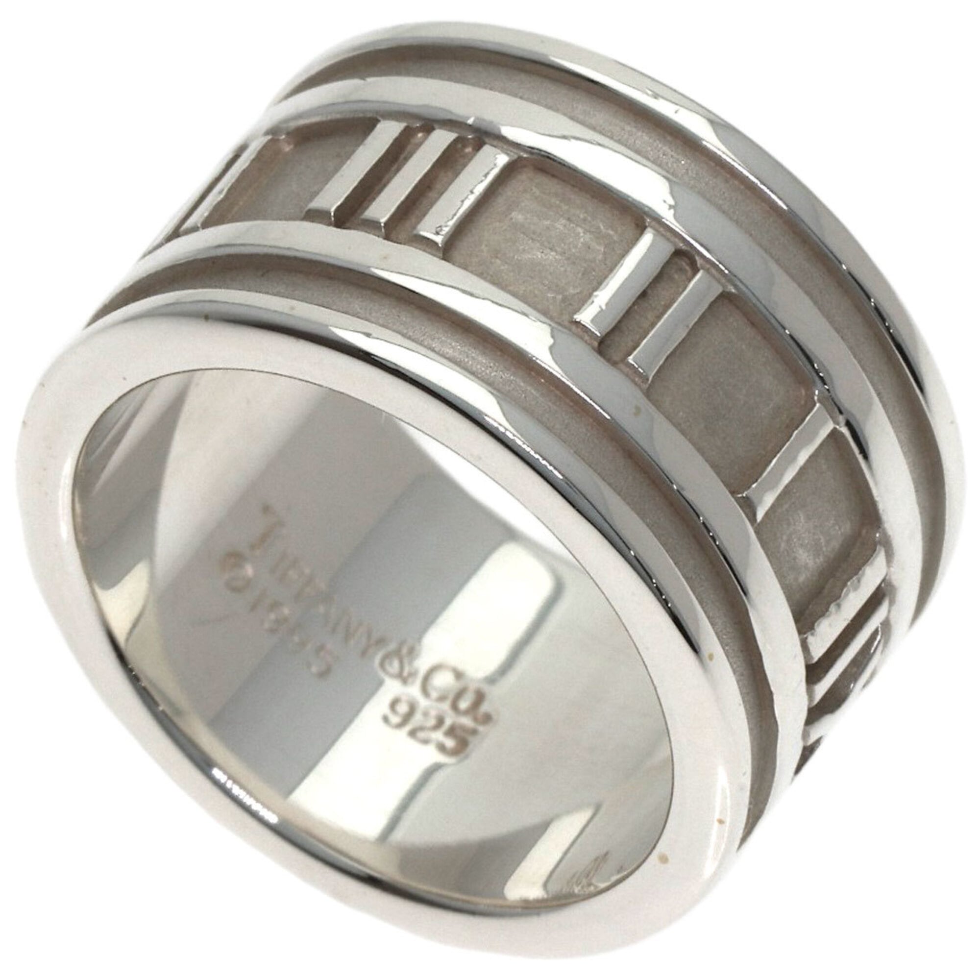 Tiffany Atlas Silver Band Ring (Pre-Owned)