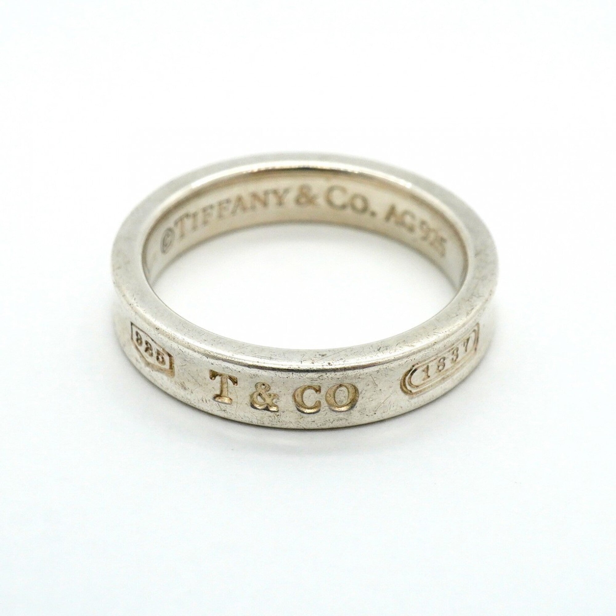 Tiffany Silver 925 Band Ring (Pre-Owned)