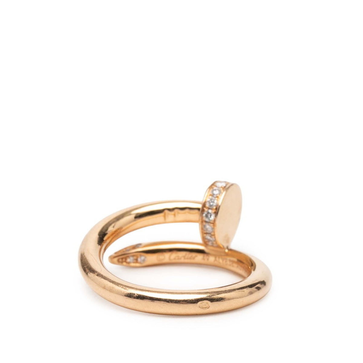 Cartier Pink Gold (18K) Band Ring (Pre-Owned)