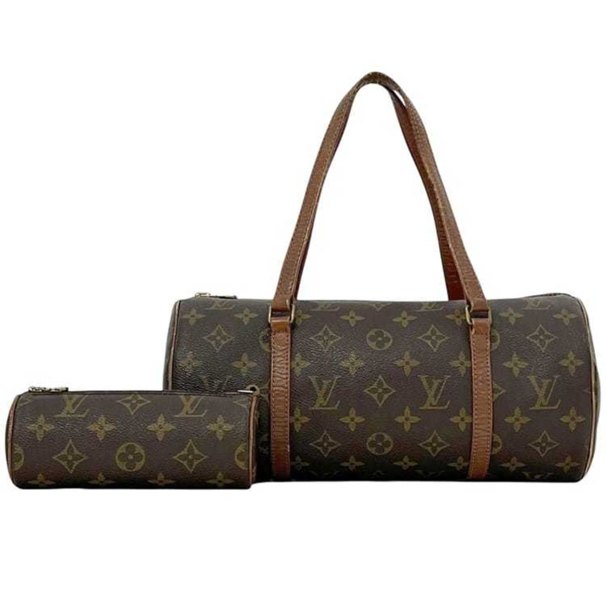 Louis Vuitton Brown Monogram Handbag Pouch (Pre-Owned)