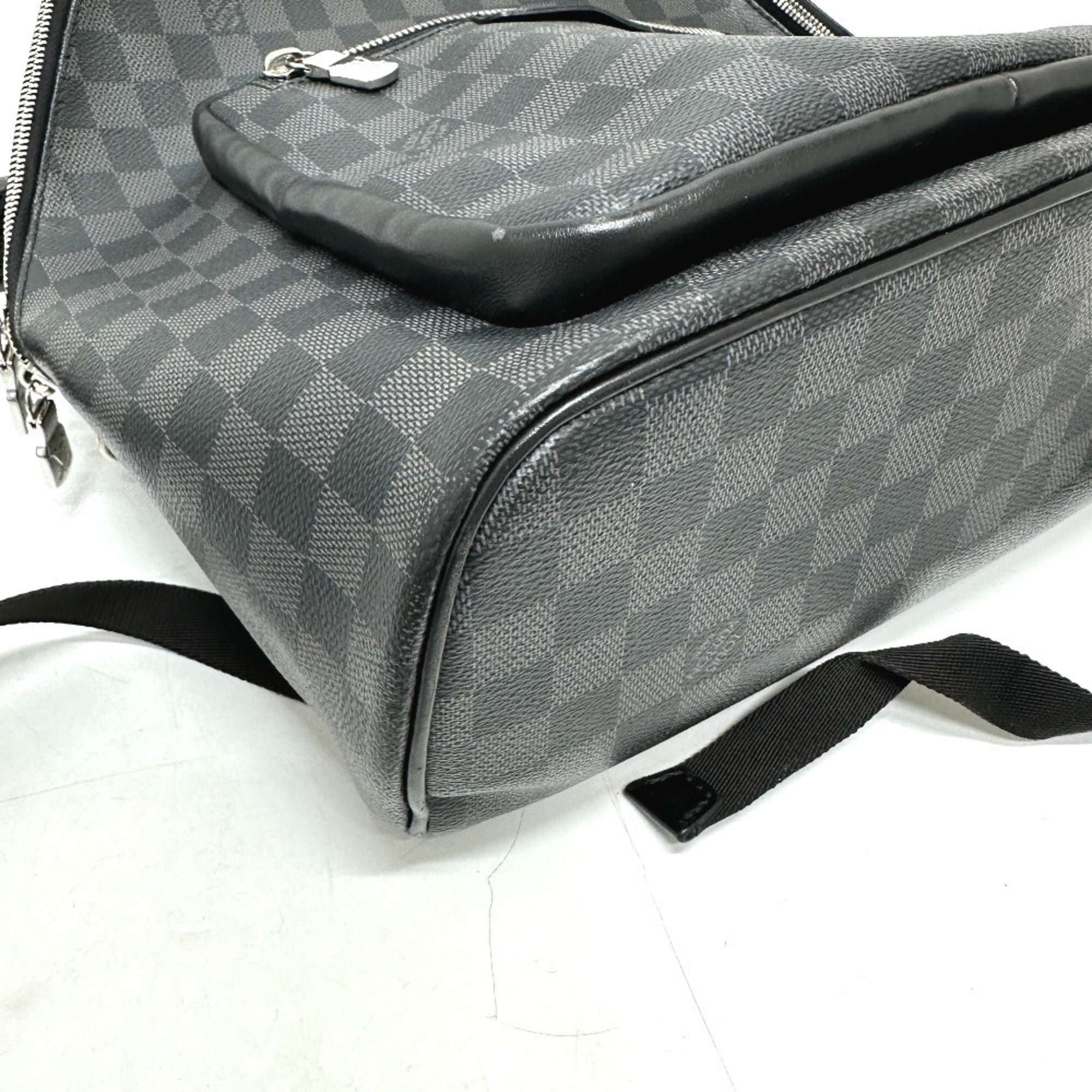 Louis Vuitton Black Damier Graphite Backpack (Pre-Owned)