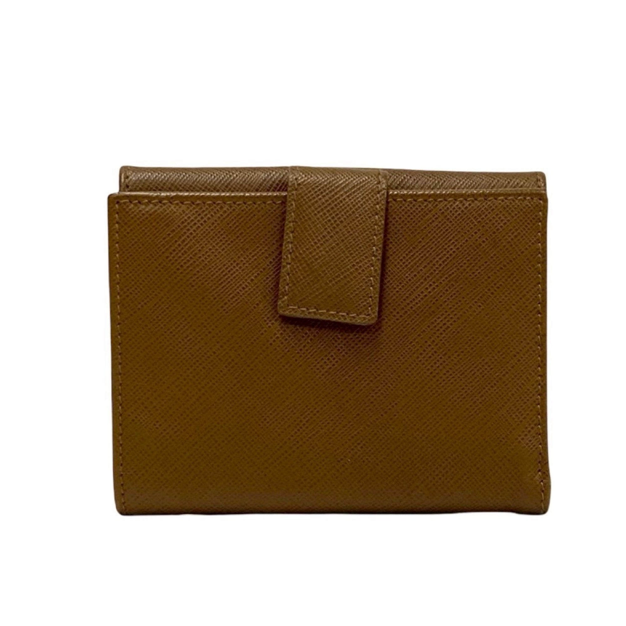 Salvatore Ferragamo Brown Leather Wallet (Bi-Fold) (Pre-Owned)