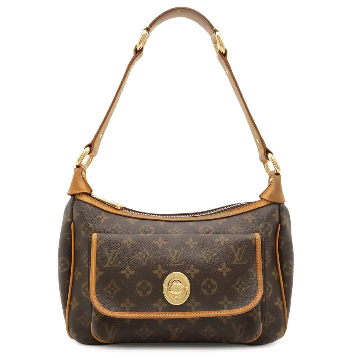 Louis Vuitton Brown Monogram Shoulder Bag (Pre-Owned)