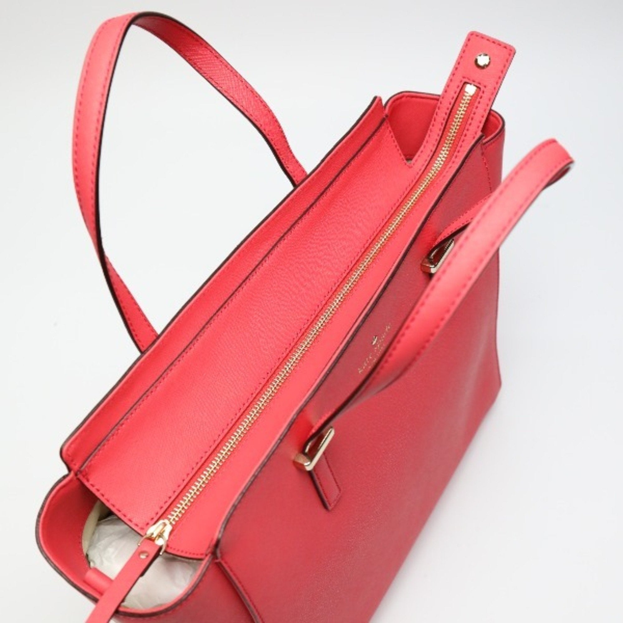 Kate Spade Pink Leather Handbag Shoulder Bag Tote Bag (Pre-Owned)