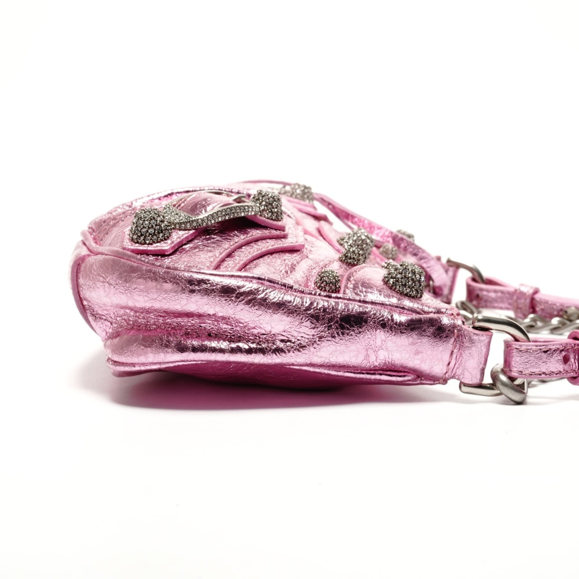 Balenciaga Metallic Pink Shoulder Bag (Pre-Owned)