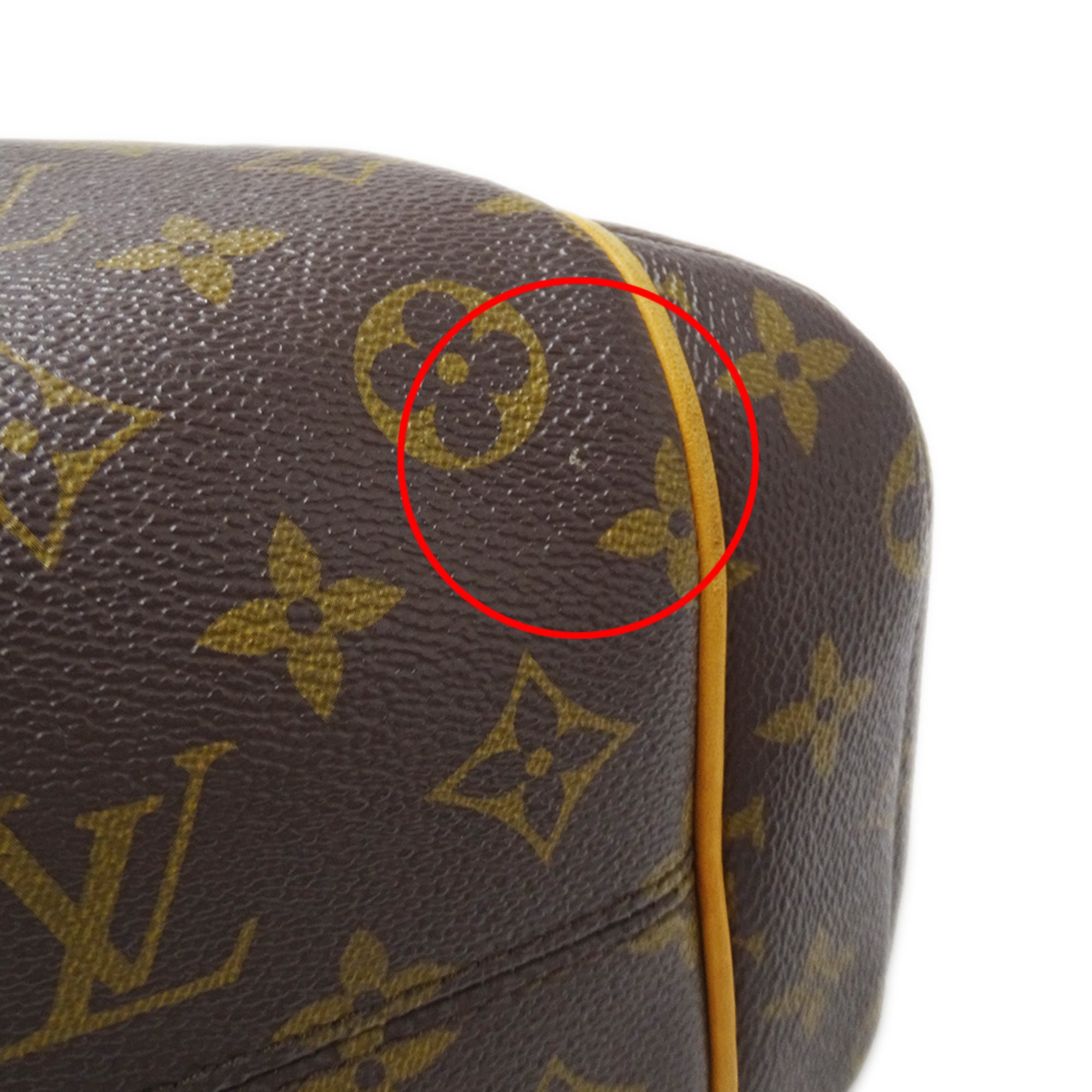 Louis Vuitton Brown Monogram Canvas Handbag Tote Bag (Pre-Owned)