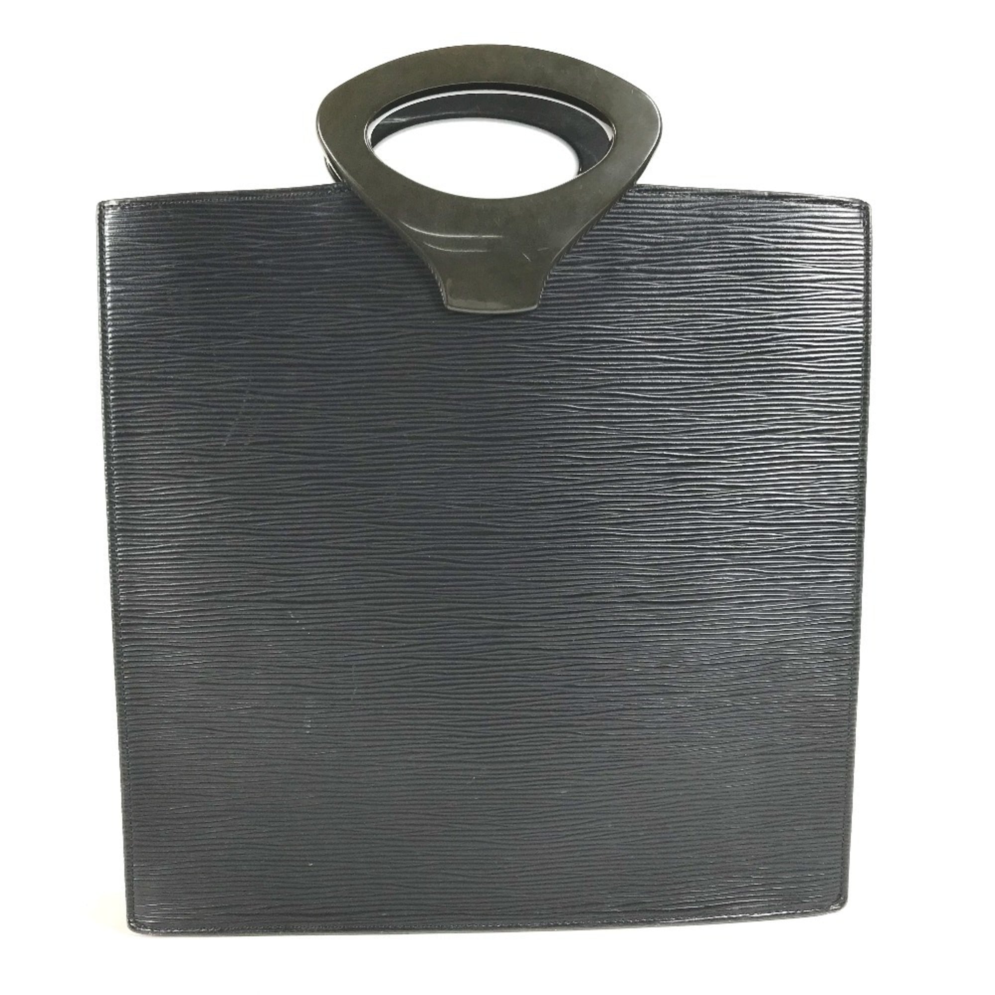 Louis Vuitton Black Galle Noir Epi Leather Handbag Tote Bag (Pre-Owned)