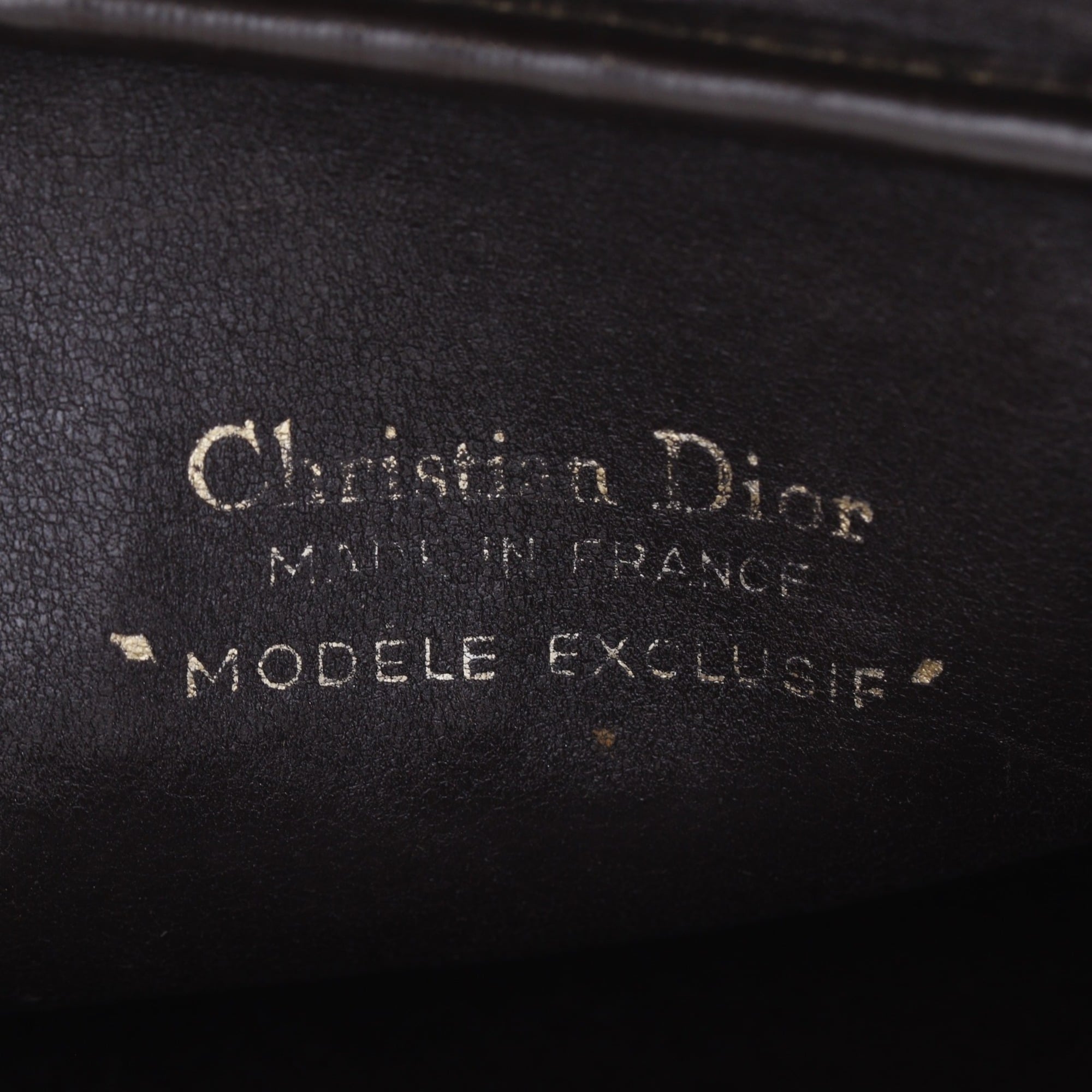 Christian Dior Trotter Brown Canvas Shoulder Bag (Pre-Owned)