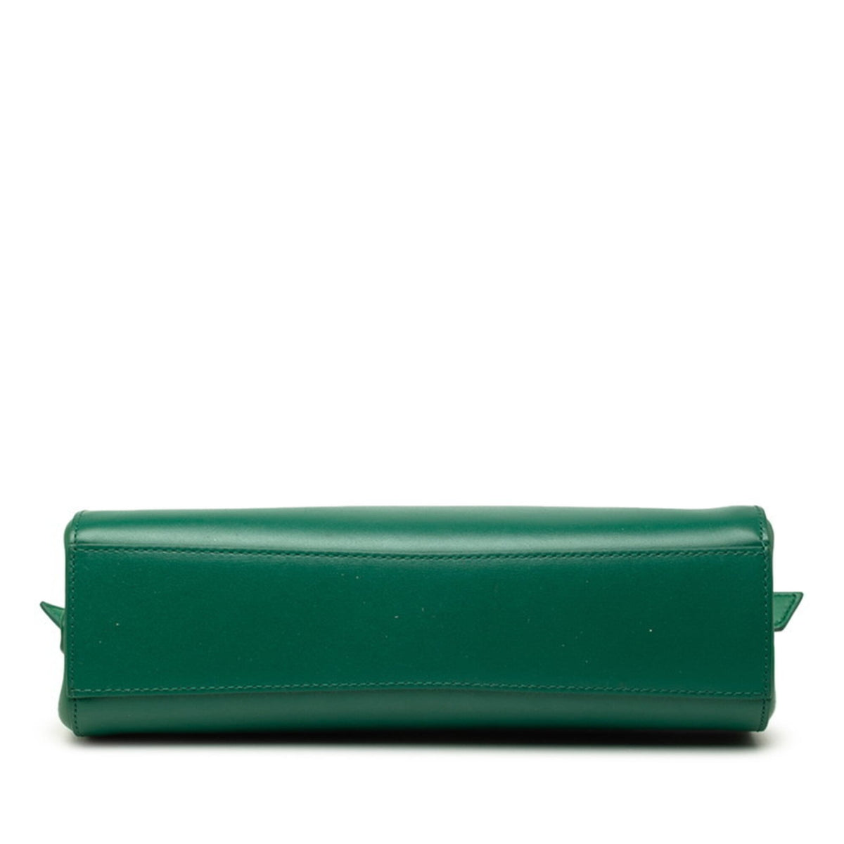 Bottega Veneta Green Leather Handbag Shoulder Bag (Pre-Owned)