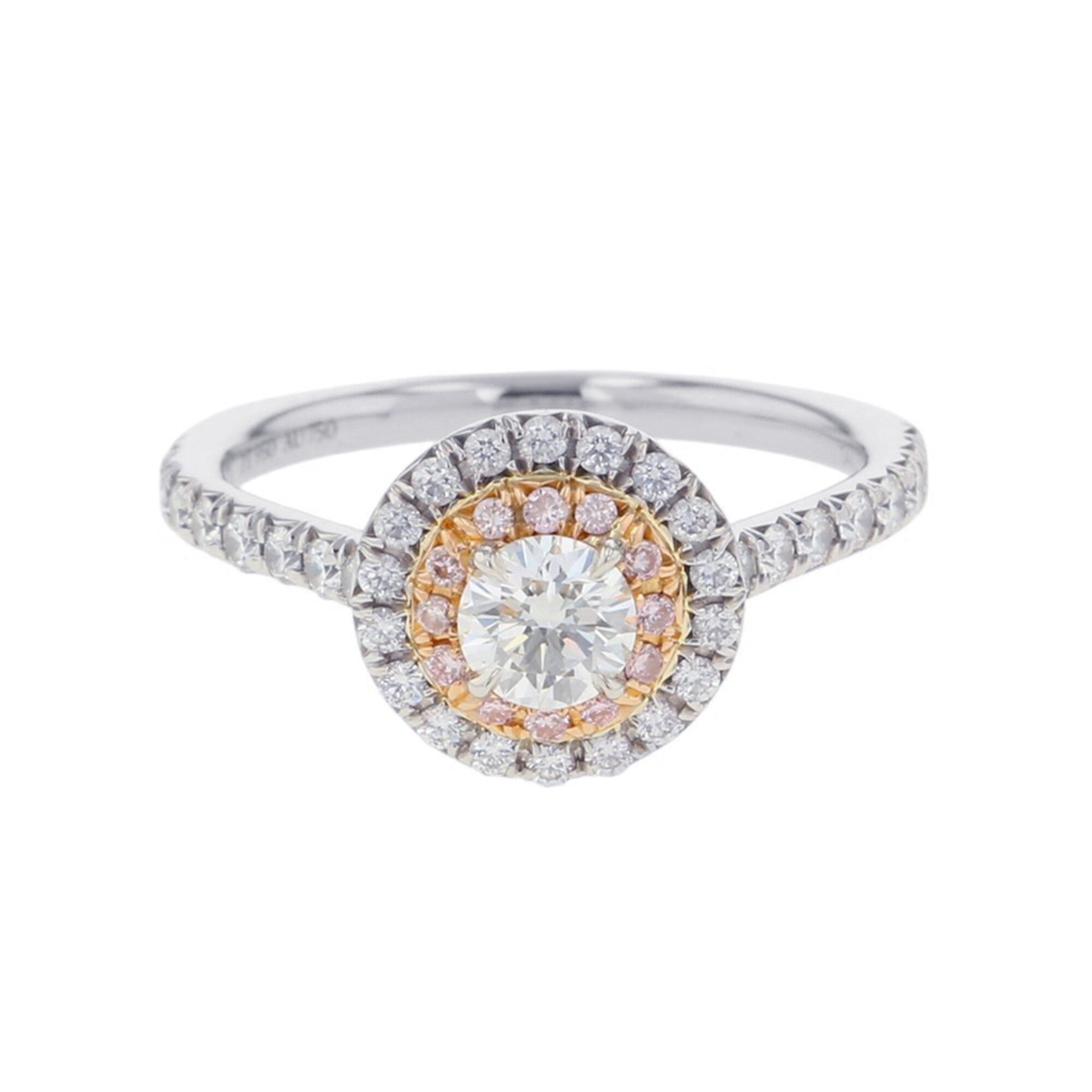 Tiffany Yellow Gold (18K) Platinum 950 Band Ring (Pre-Owned)