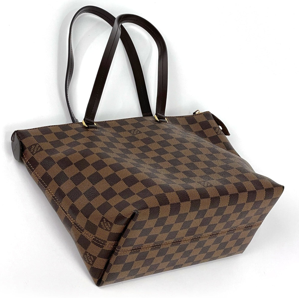Louis Vuitton Brown Damier Canvas Tote Bag (Pre-Owned)