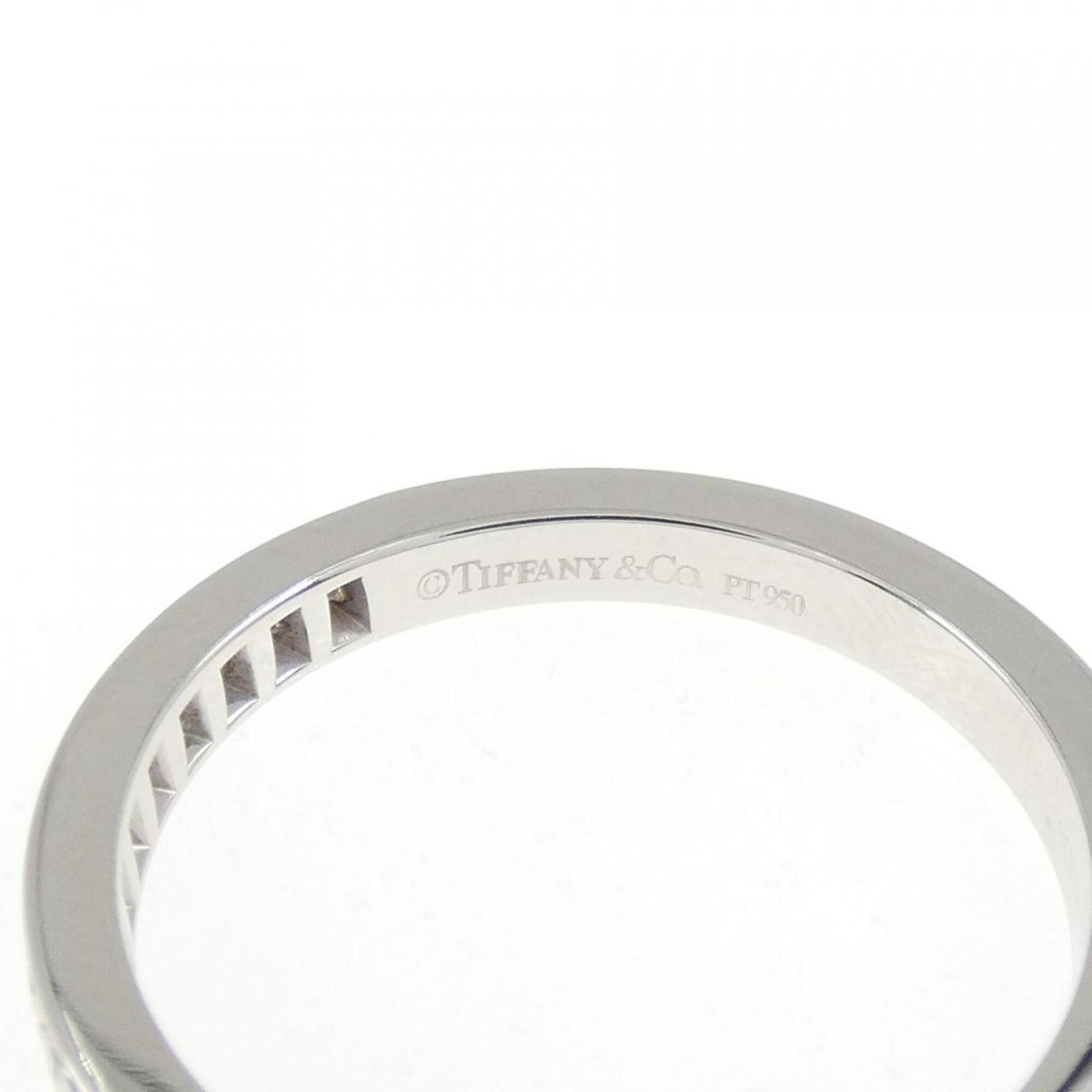 Tiffany Platinum 950 Band Ring (Pre-Owned)