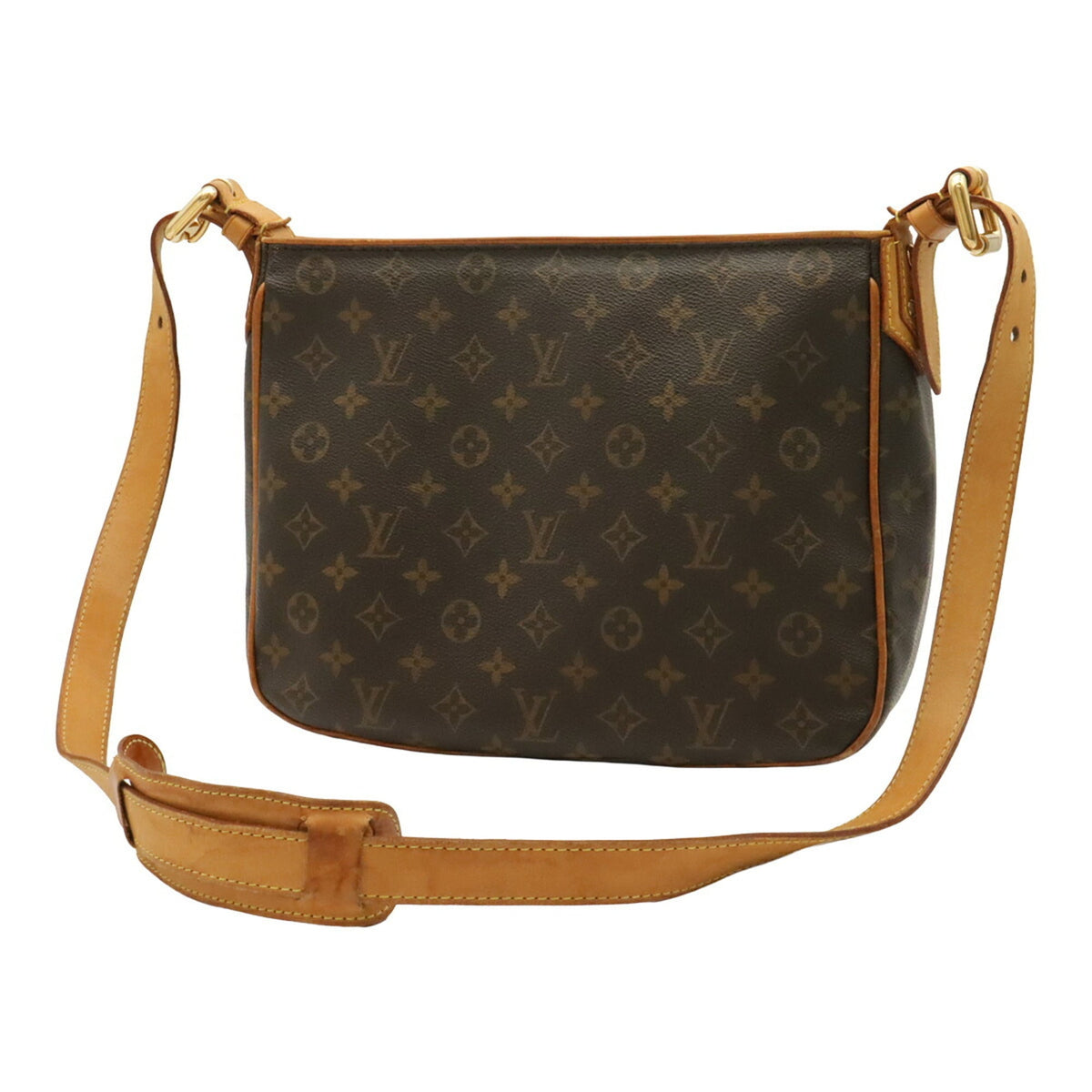 Louis Vuitton Brown Vinyl Shoulder Bag (Pre-Owned)