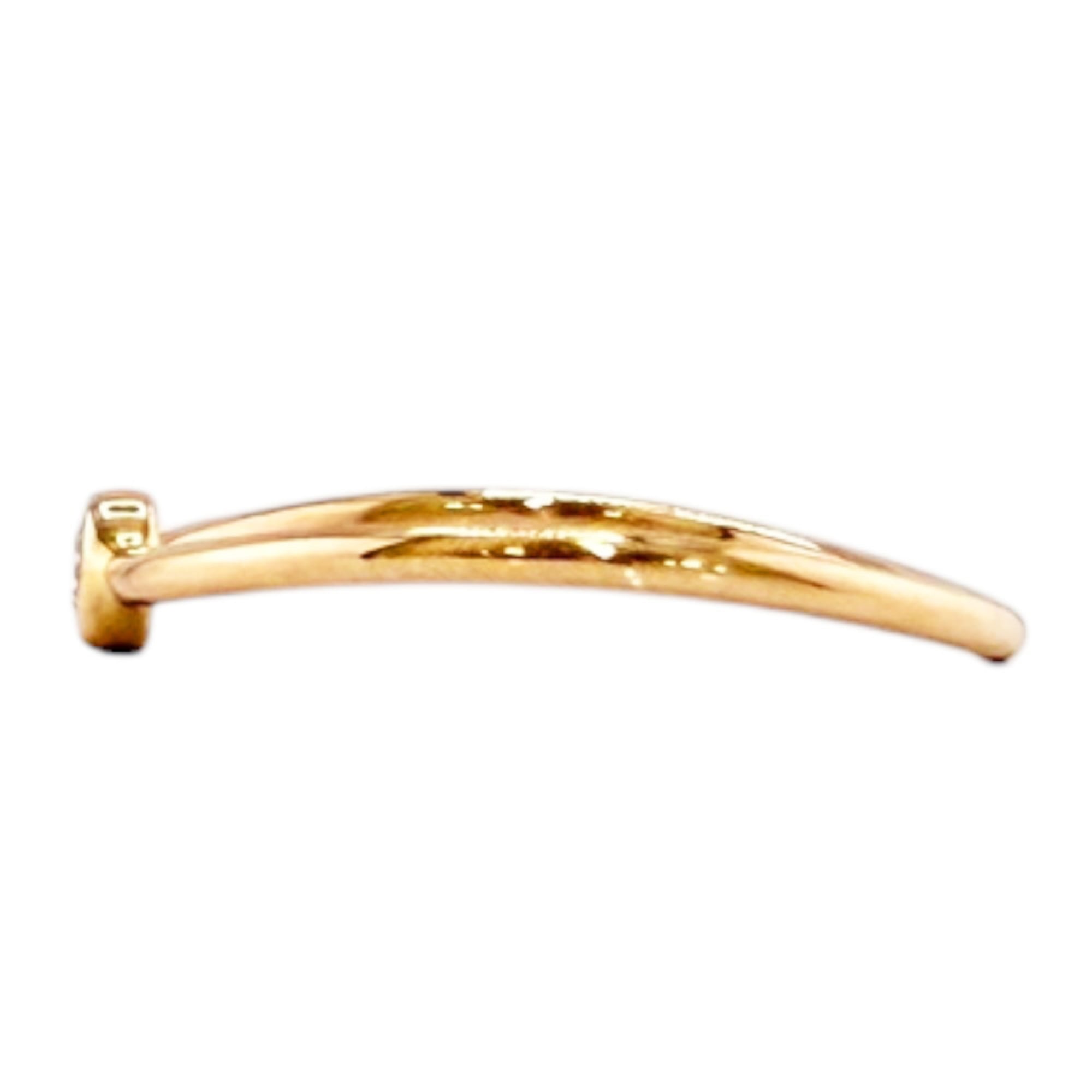 Tiffany Gold Pink Gold (18K) Band Ring (Pre-Owned)