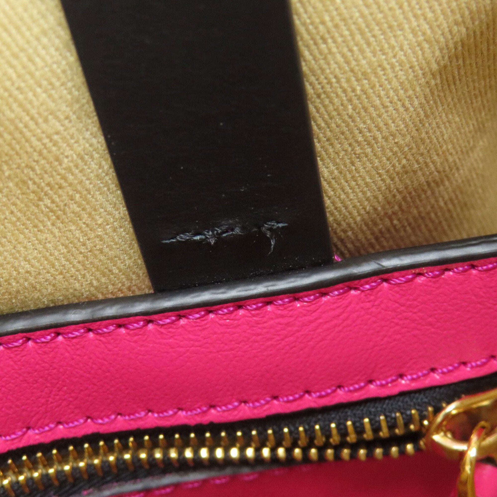 Marni Black Pink Leather Handbag (Pre-Owned)