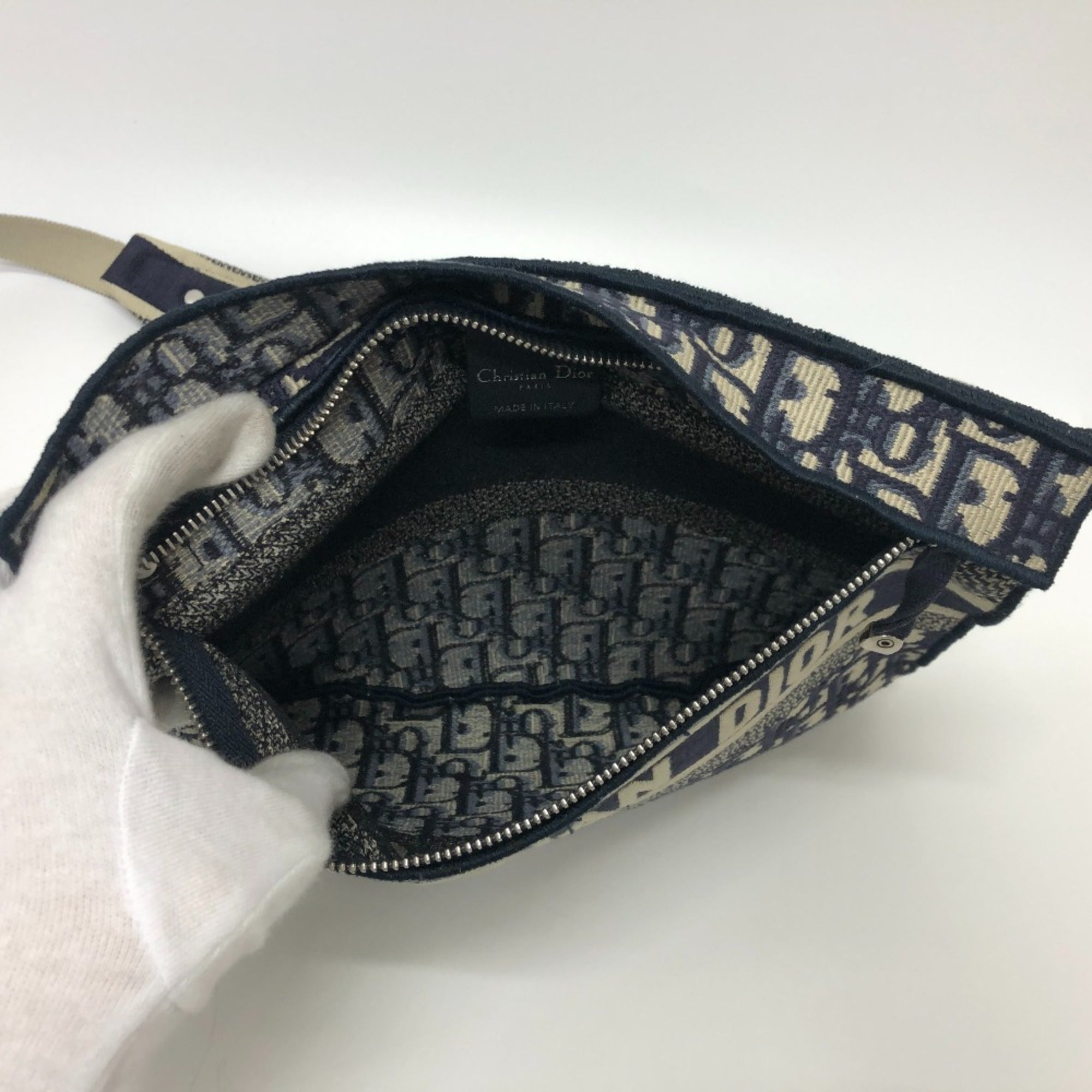 Christian Dior Navy Other Shoulder Bag (Pre-Owned)
