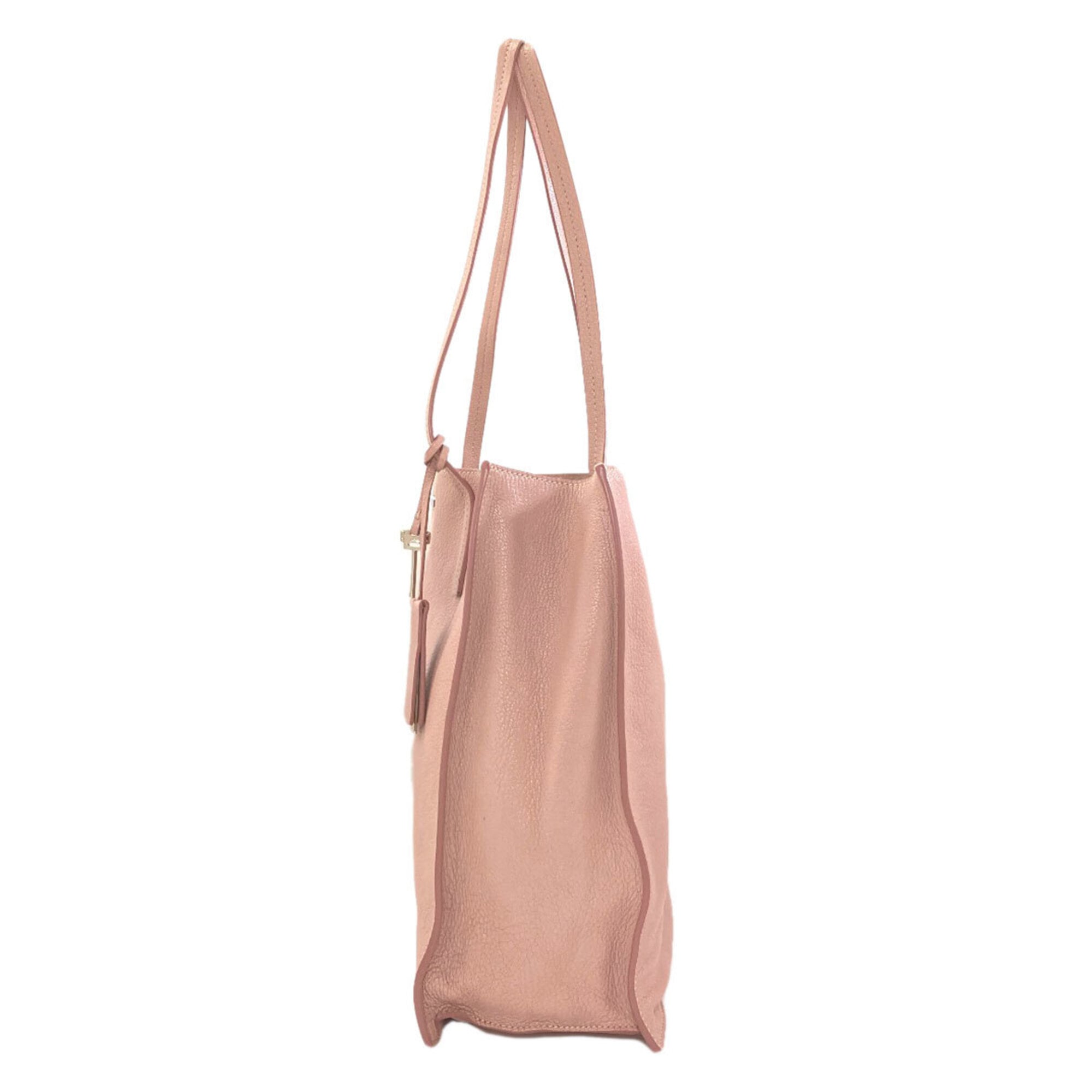 Miu Miu Pink Leather Tote Bag (Pre-Owned)