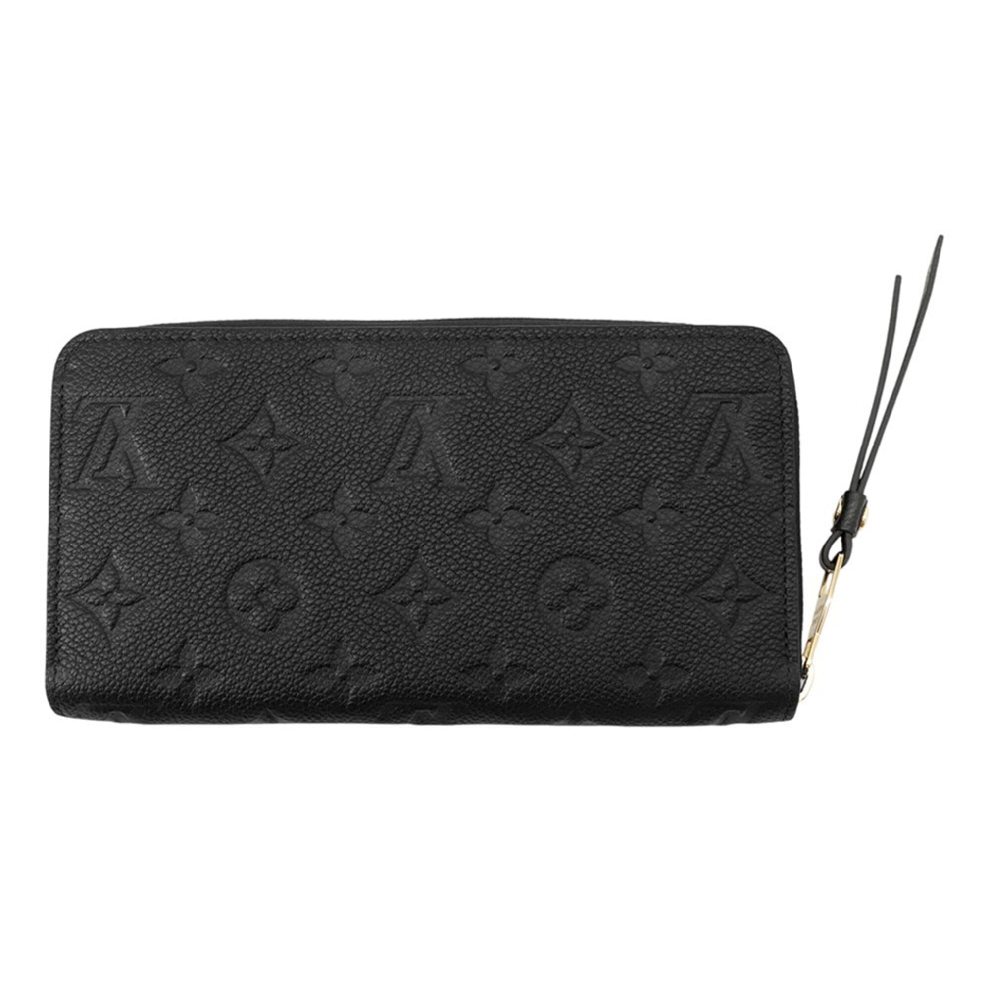 Louis Vuitton Monogram Empreinte Black Noir Monogram Empreinte Long Wallet (Bi-Fold) (Pre-Owned)