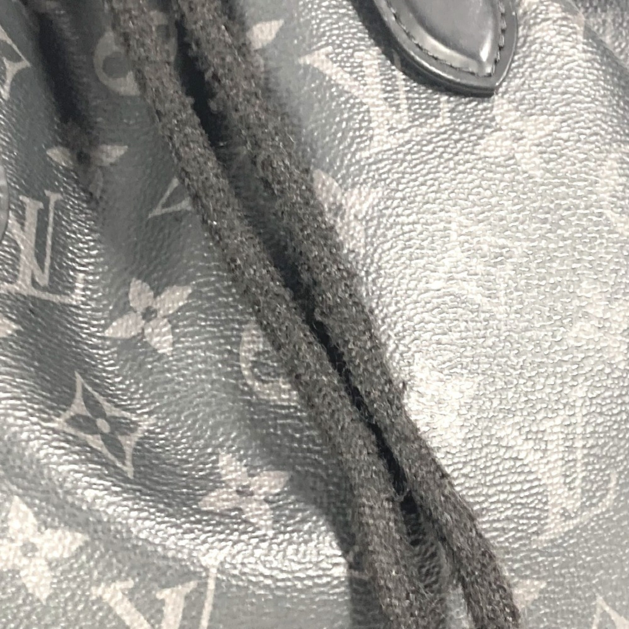 Louis Vuitton Black Monogram Eclipse Monogram Eclipse Backpack Handbag (Pre-Owned)