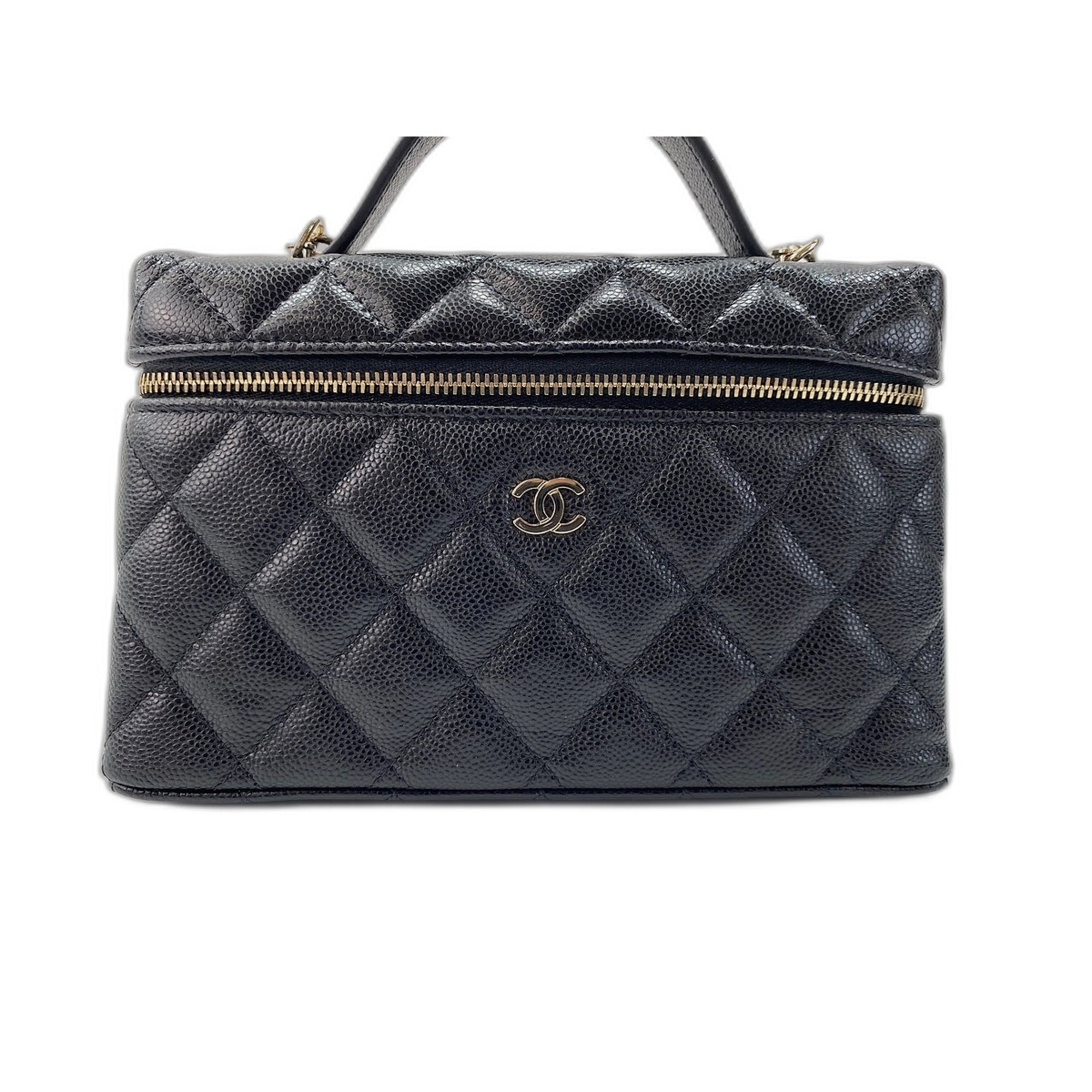 Chanel Matelasse Black Shoulder Bag (Pre-Owned)