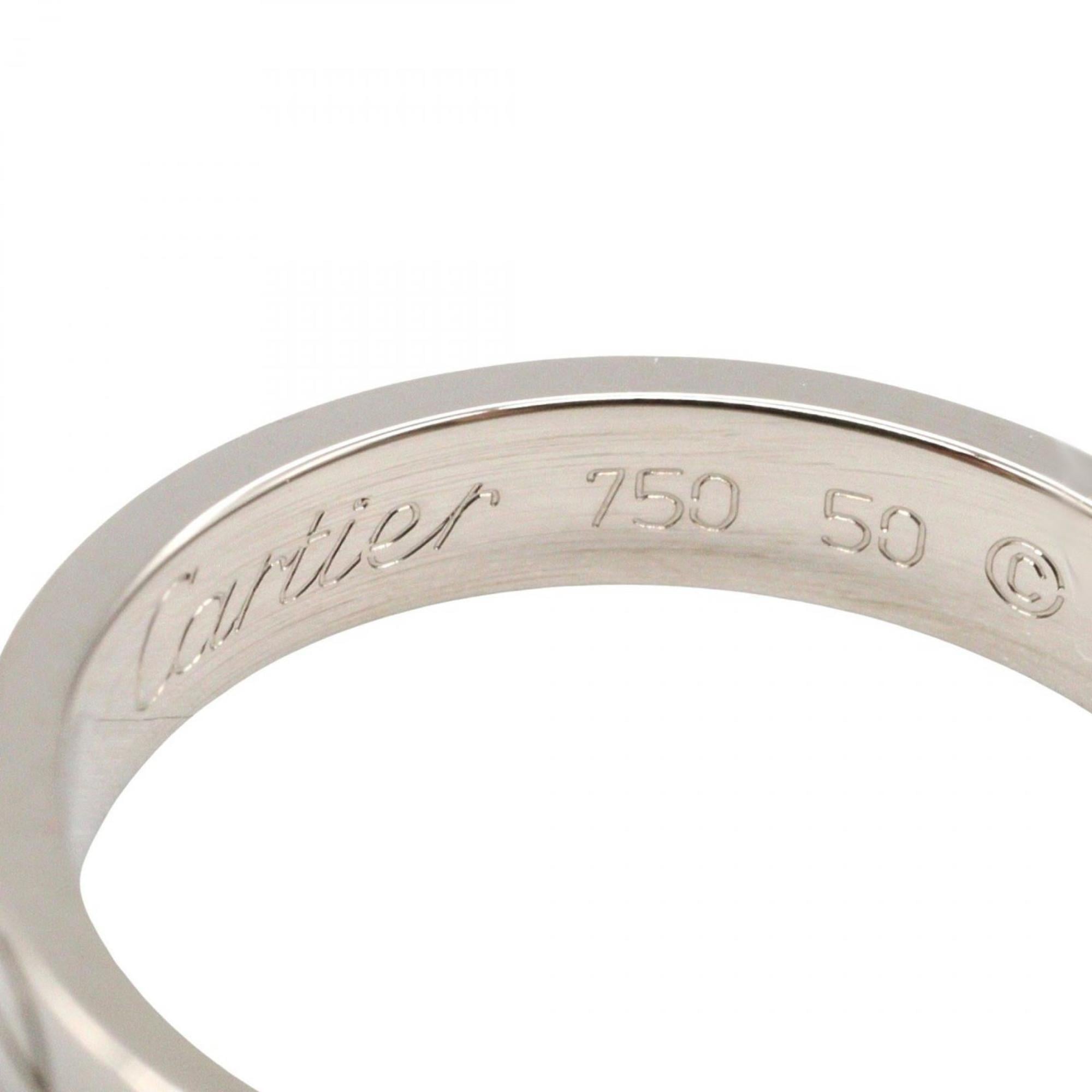 Cartier White Gold White Gold (18K) Band Ring (Pre-Owned)