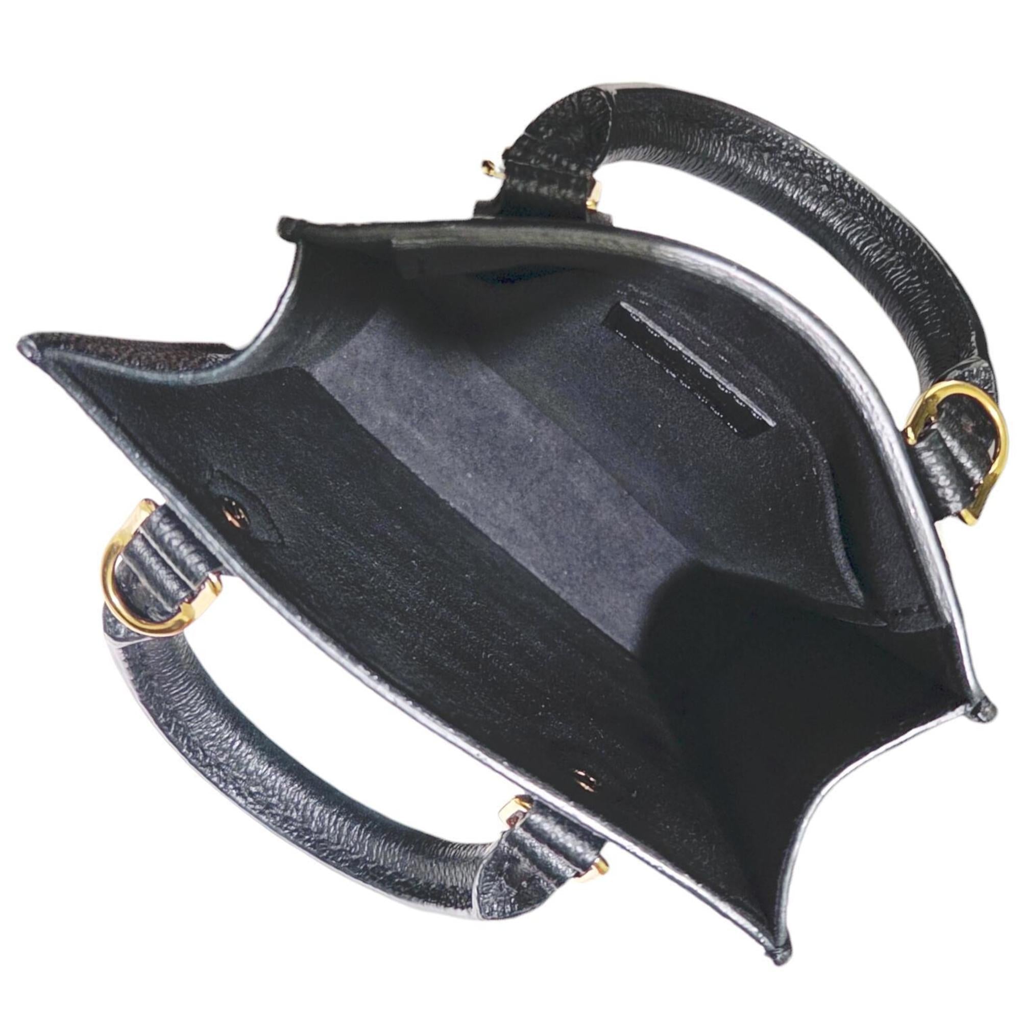 Louis Vuitton Black Monogram Empreinte Shoulder Bag (Pre-Owned)