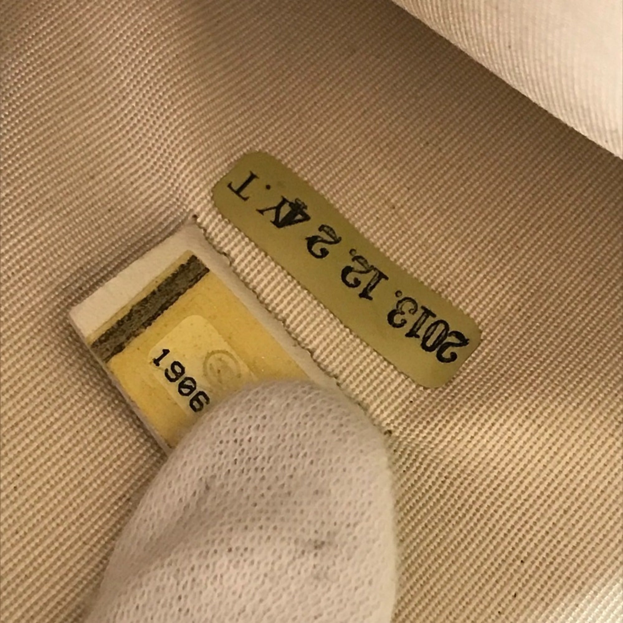 Chanel Blue Canvas Clutch Bag Pouch (Pre-Owned)