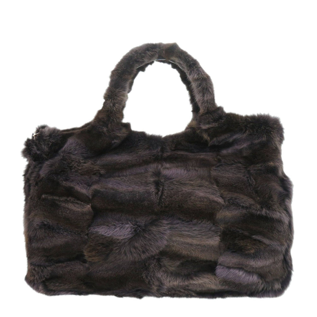 Tod's Brown Fur Handbag Shoulder Bag (Pre-Owned)