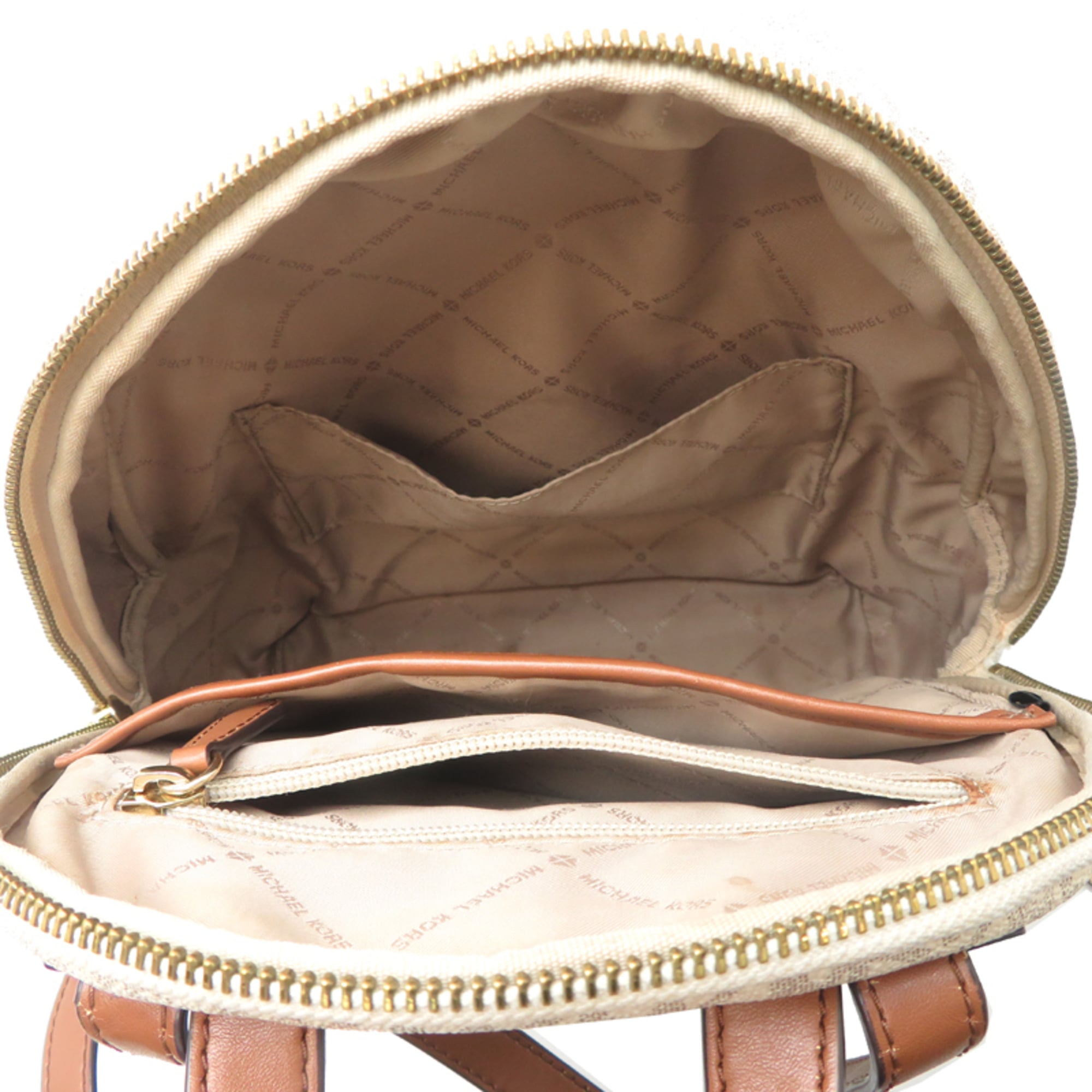 Michael Kors White Pvc Leather (Pre-Owned)