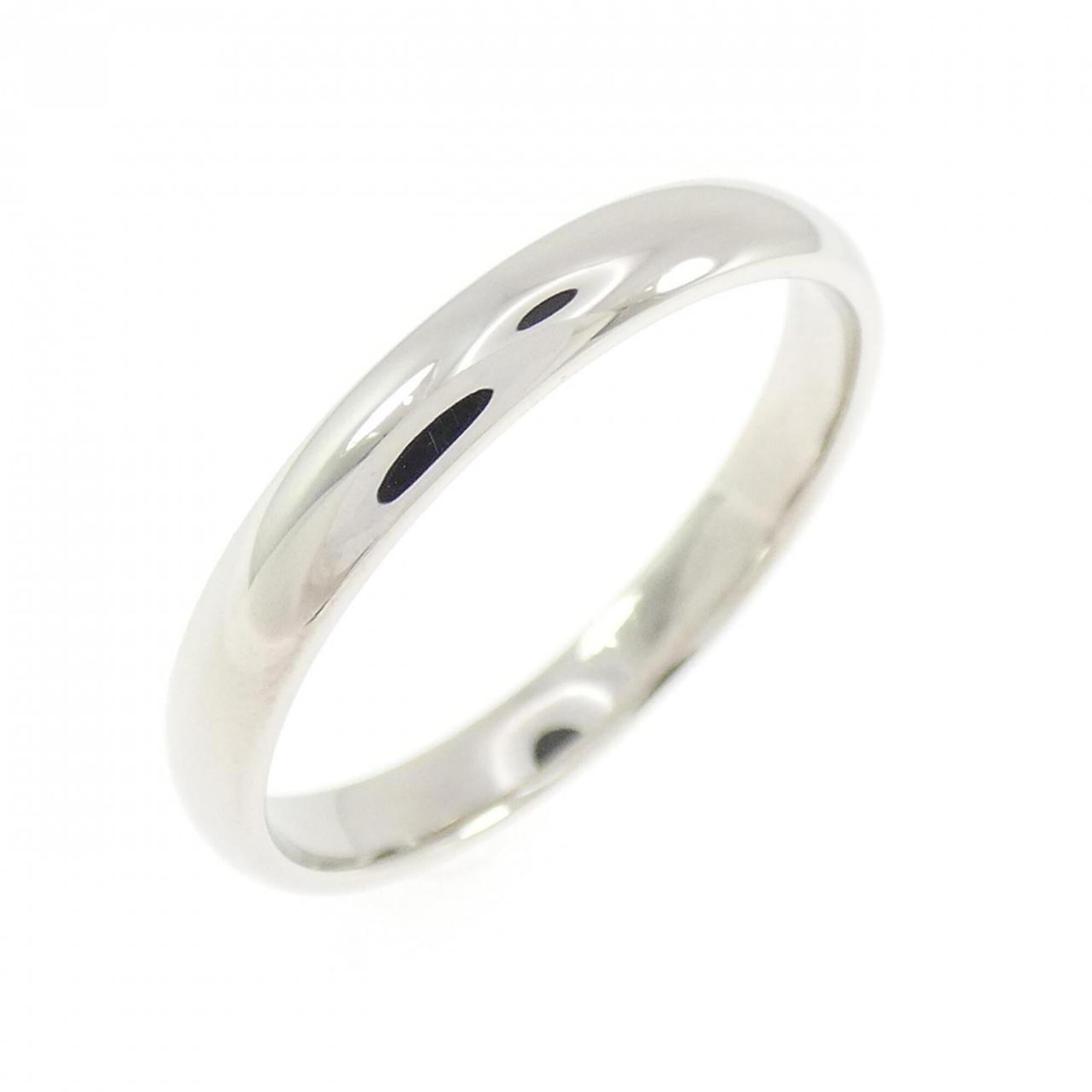 Van Cleef & Arpels Platinum Platinum 950 Band Ring (Pre-Owned)