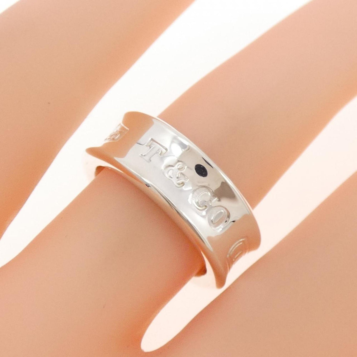 Tiffany 1837 Silver 925 Band Ring (Pre-Owned)