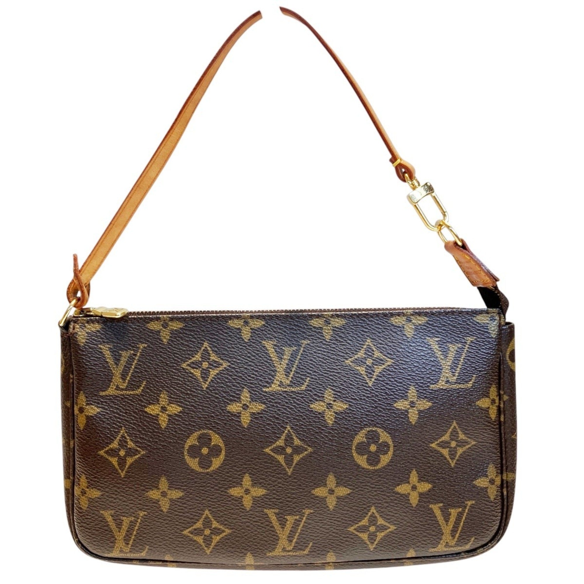 Louis Vuitton Brown Pochette (Pre-Owned)
