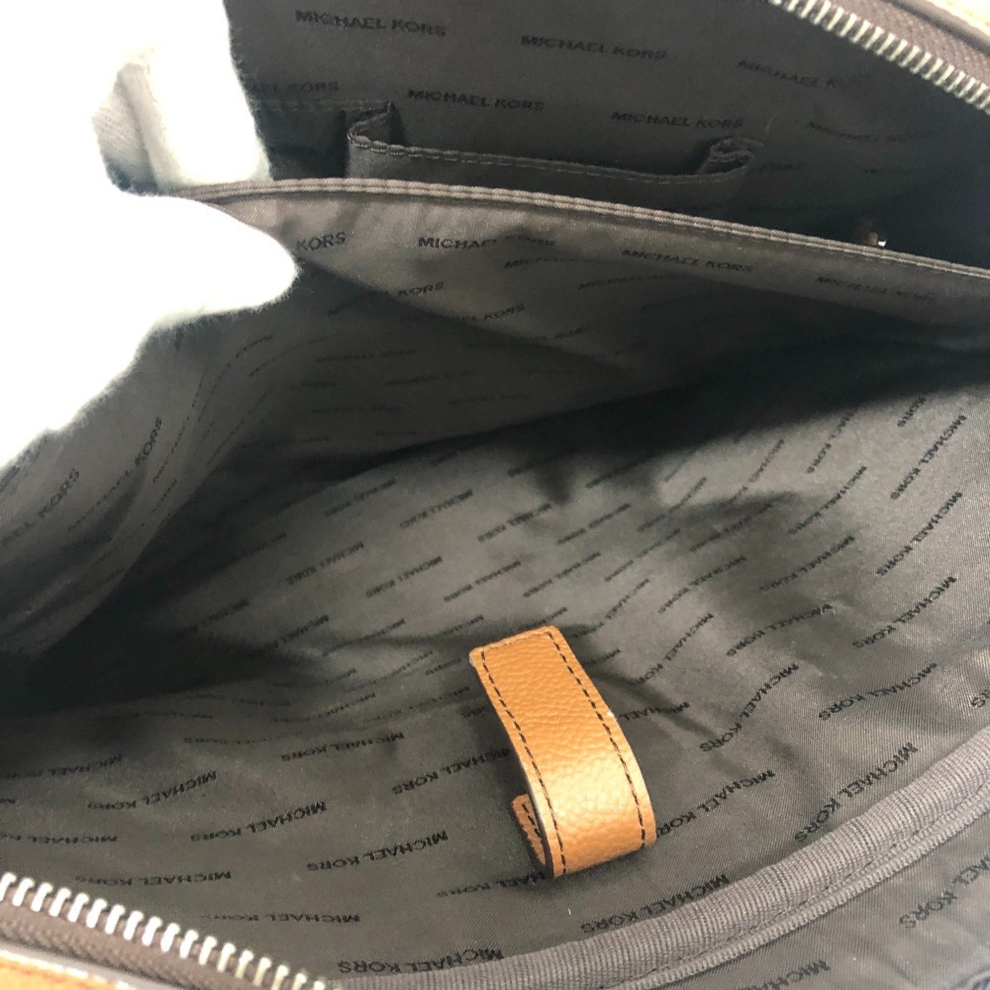 Michael Kors Brown Leather Briefcase (Pre-Owned)