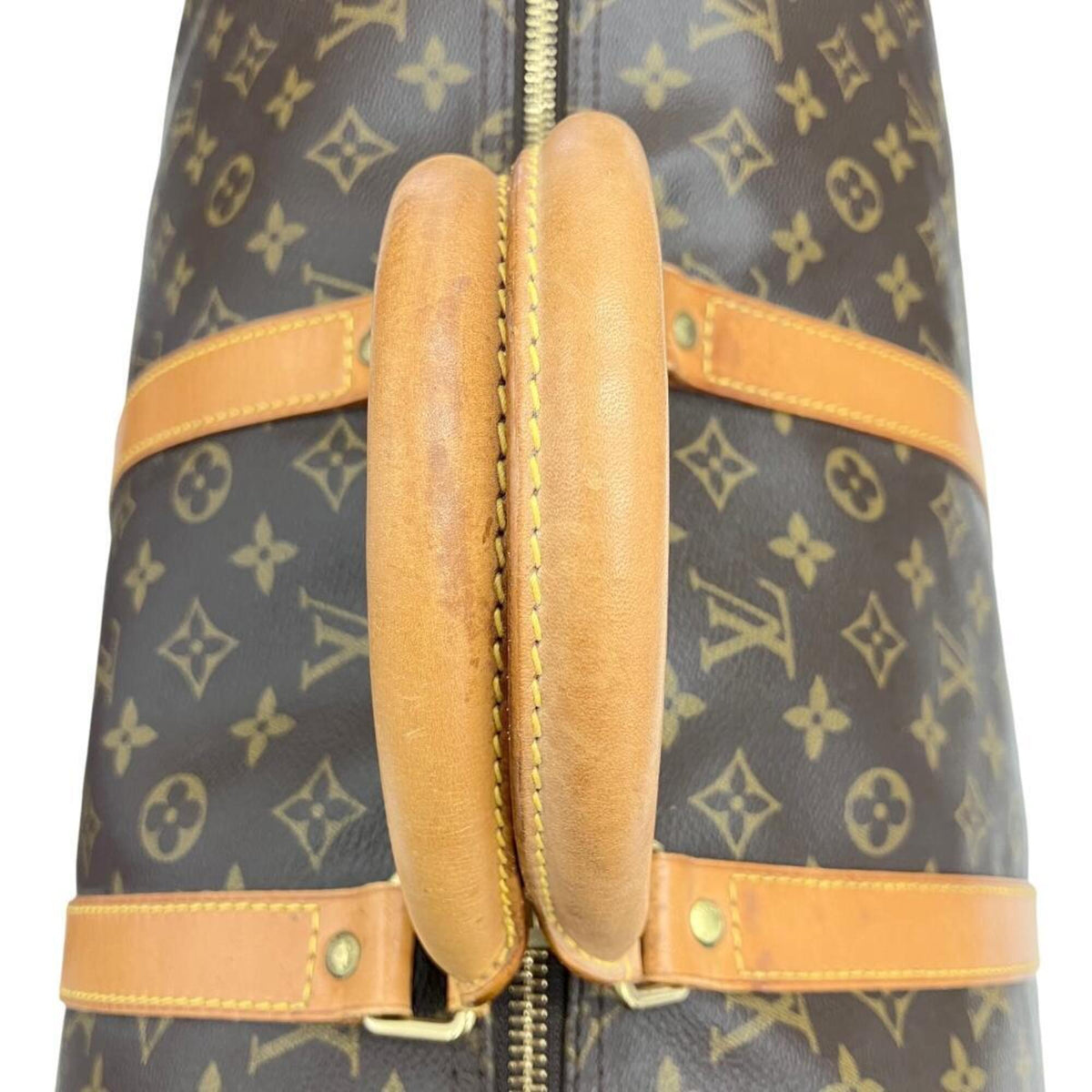 Louis Vuitton Monogram Brown Monogram Boston Bag Shoulder Bag (Pre-Owned)