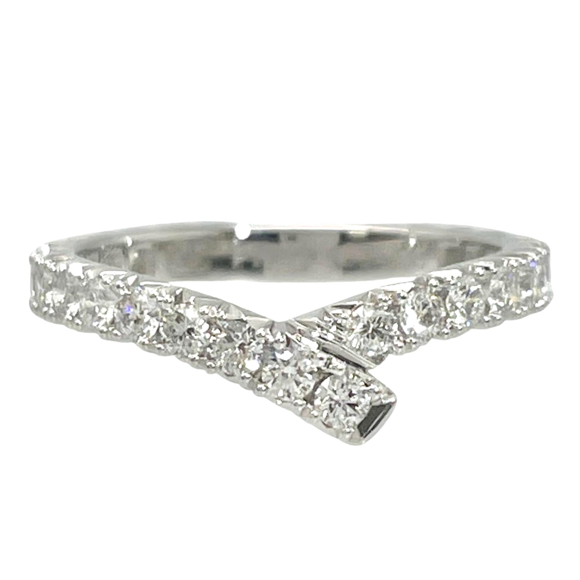 Harry Winston Platinum Platinum 950 Band Ring (Pre-Owned)