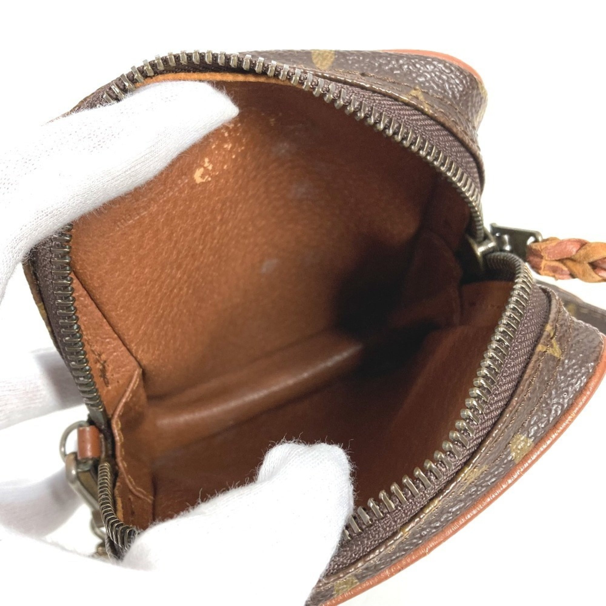 Louis Vuitton Brown Galle Monogram Pochette Shoulder Bag (Pre-Owned)