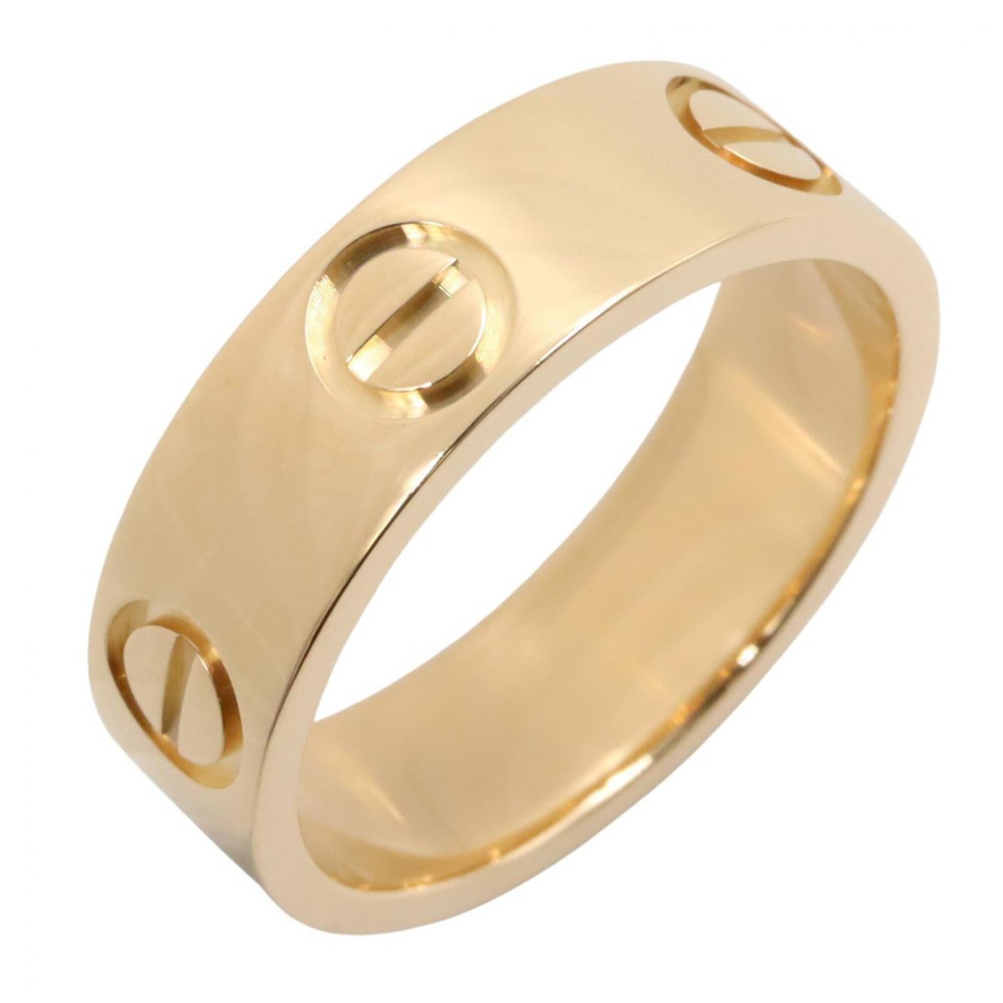 Cartier Gold Yellow Gold (18K) Band Ring (Pre-Owned)