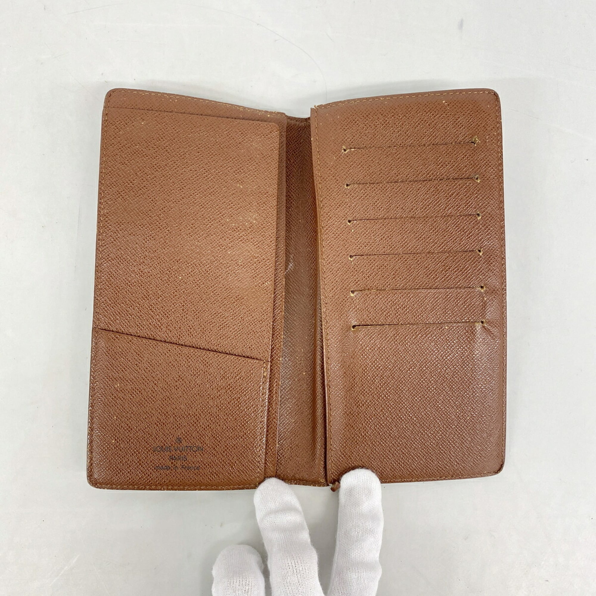 Louis Vuitton Brown Bill Wallet (Bi-Fold) (Pre-Owned)