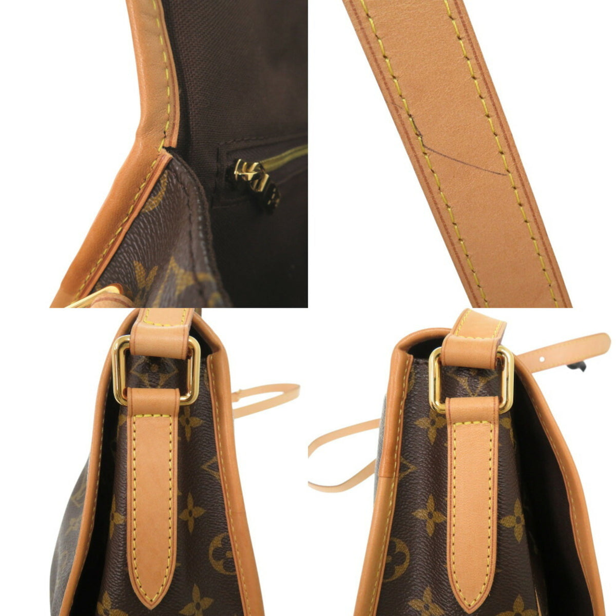 Louis Vuitton Monogram Brown Monogram Shoulder Bag (Pre-Owned)