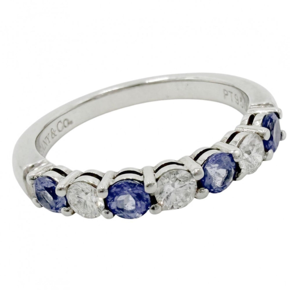 Tiffany Platinum 950 Band Ring (Pre-Owned)