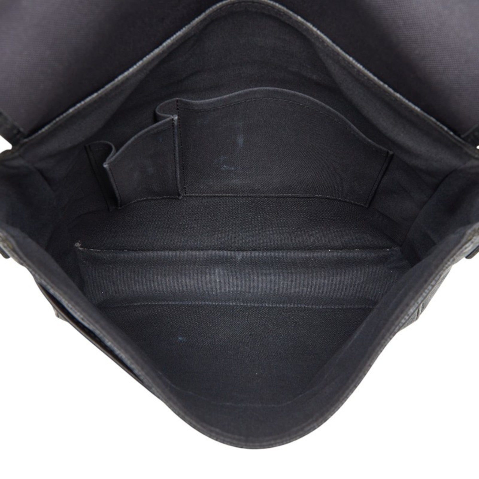 Louis Vuitton Black Pvc Leather Shoulder Bag (Pre-Owned)