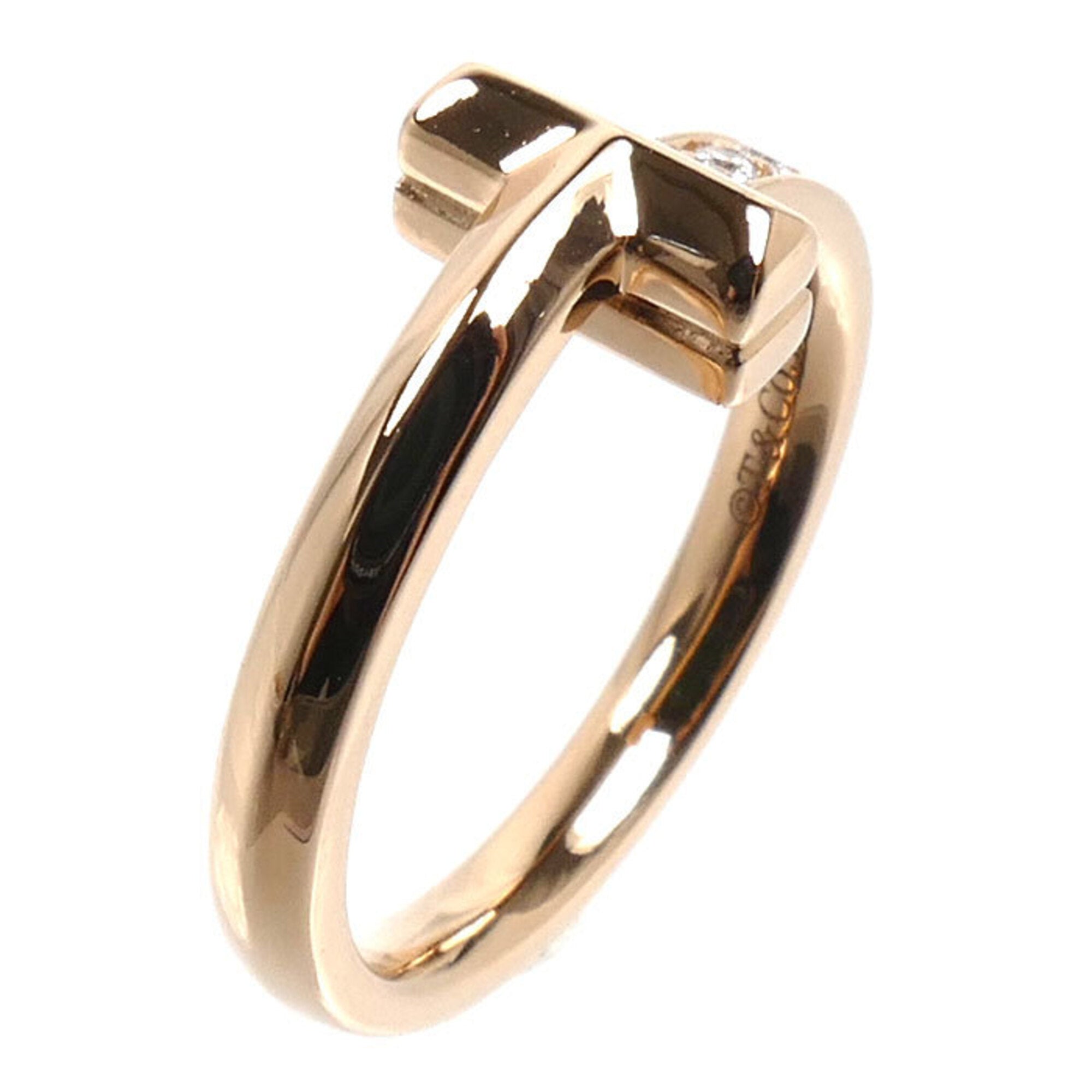 Tiffany Pink Gold (18K) Band Ring (Pre-Owned)