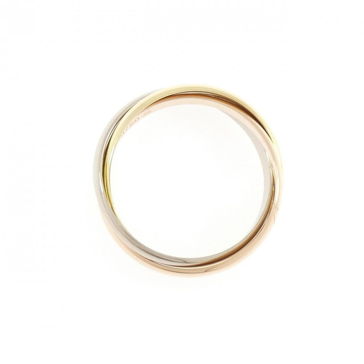 Cartier Trinity Yellow Gold (18K) Pink Gold (18K) White Gold (18K) Band Ring (Pre-Owned)